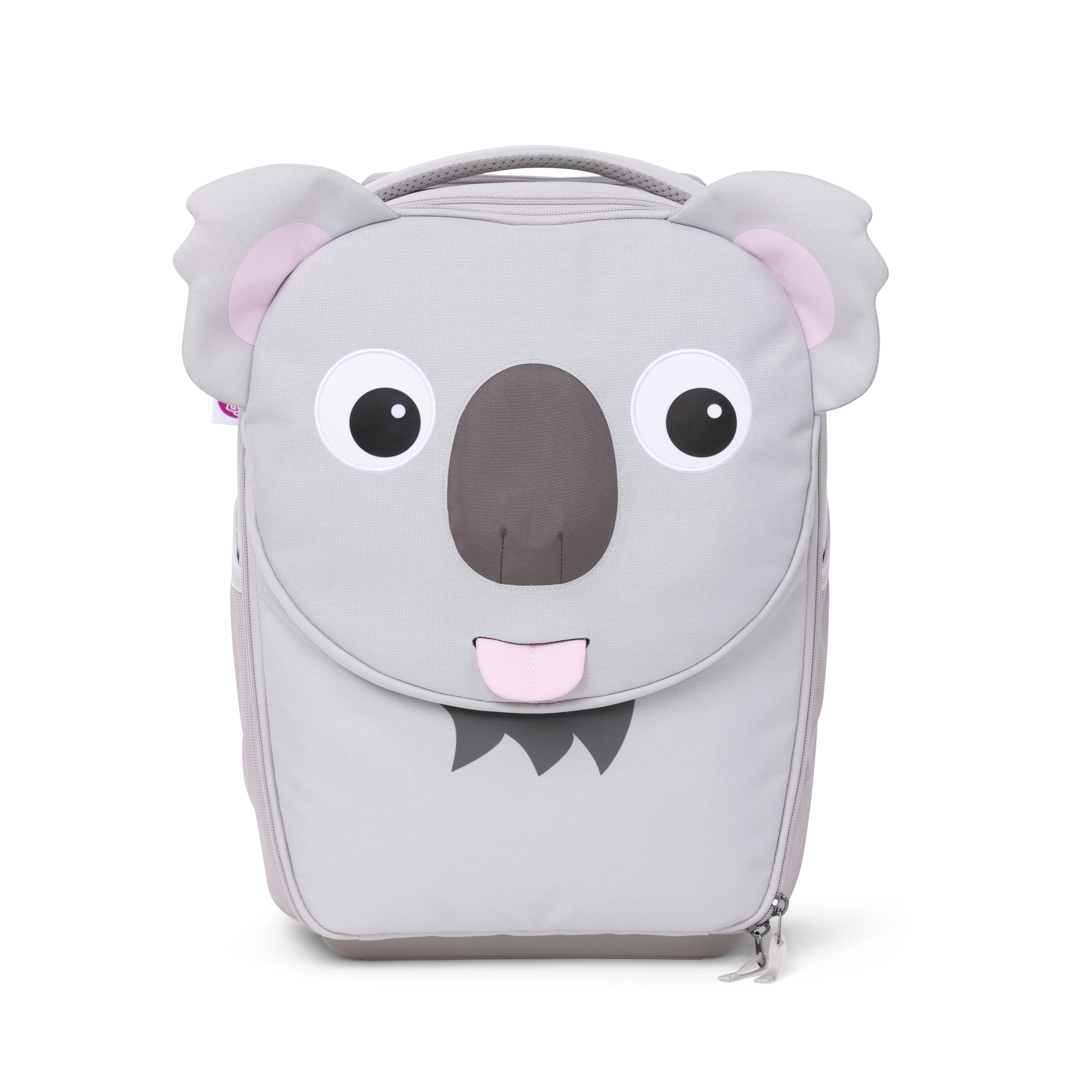 AFFENZAHN trolley kids in tessuto Grigio TROLLEY.KOALA