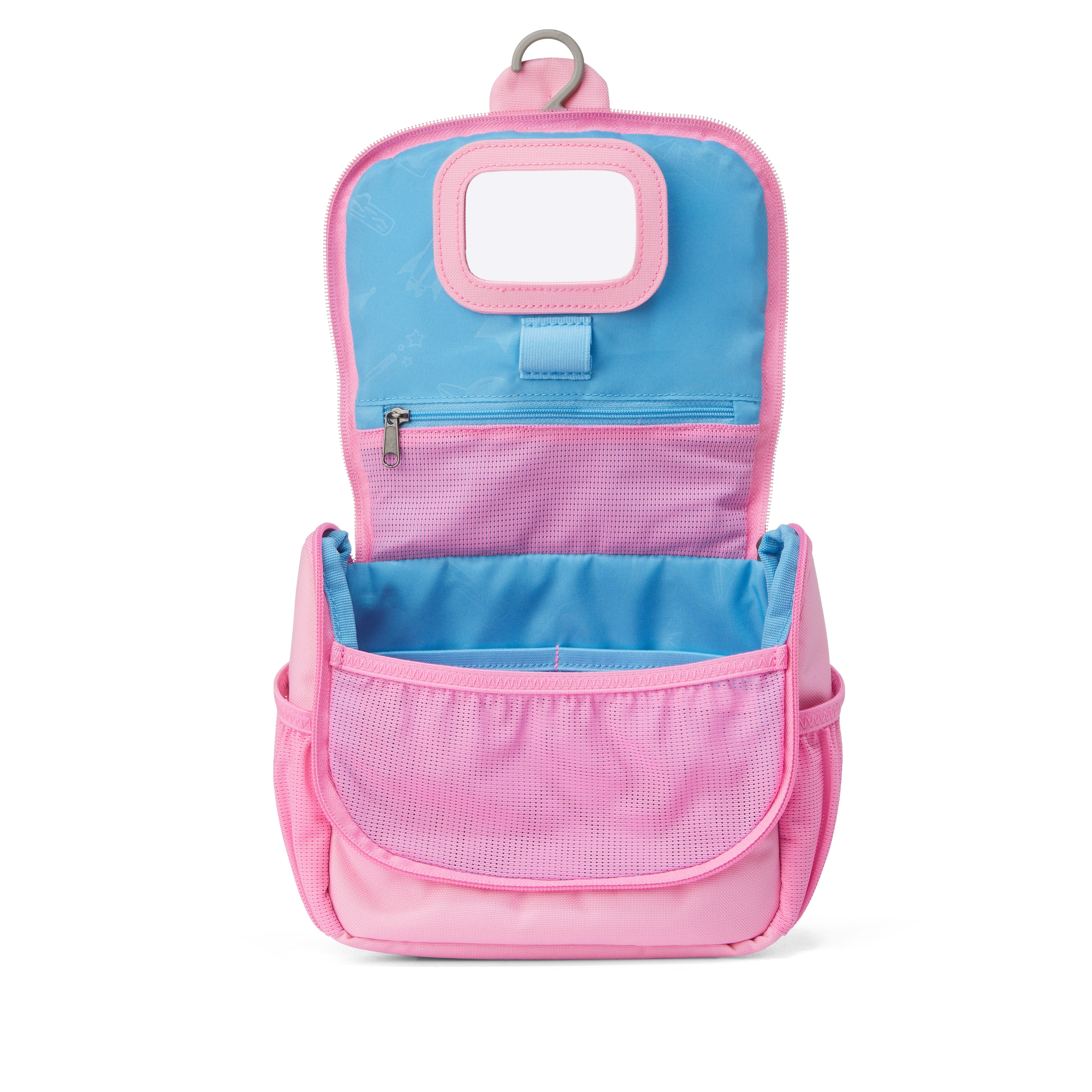 AFFENZAHN beauty kids in tessuto Rosa BEAUTY CASE.UNICORNO