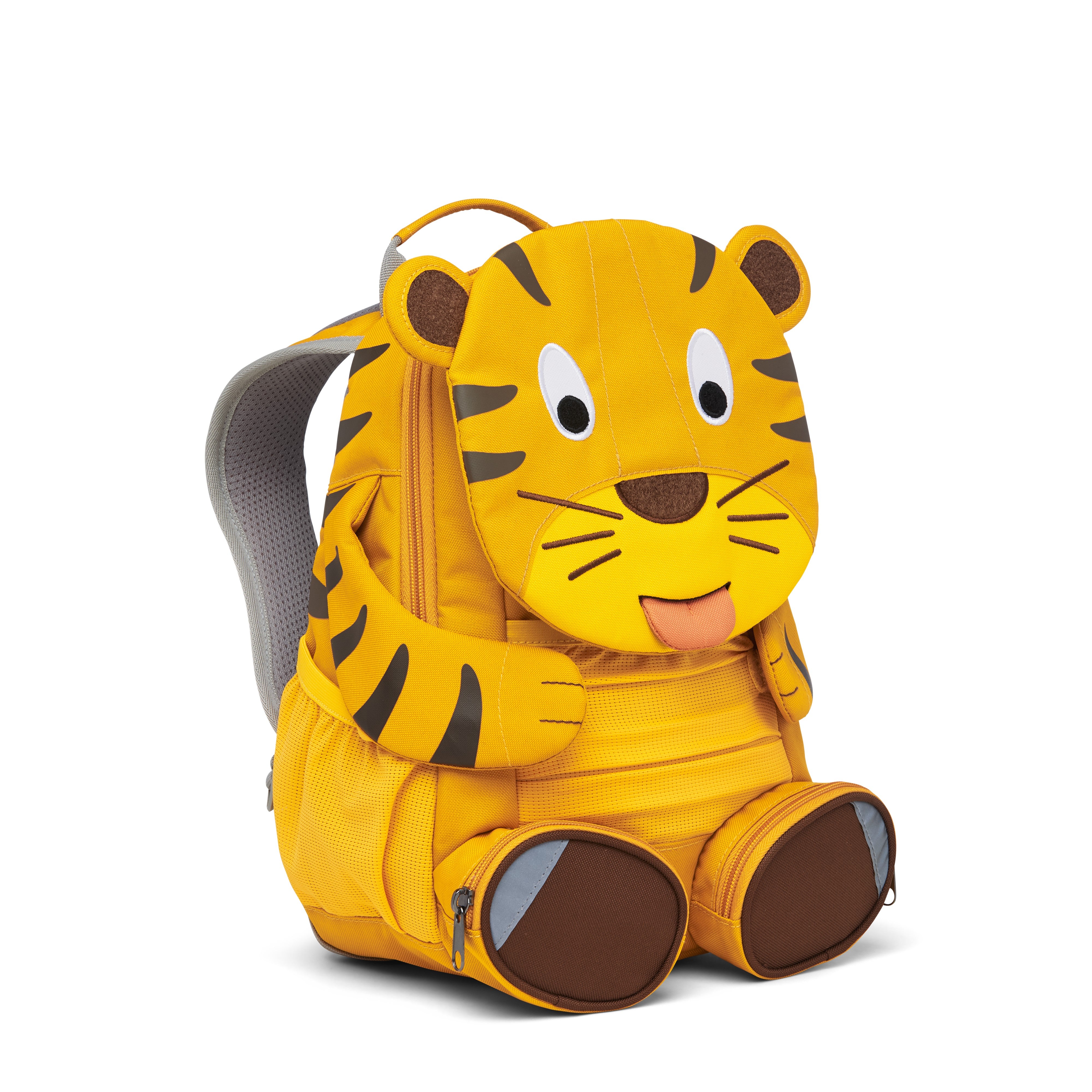 Affenzahn zainetto kids in tessuto Giallo GRANDE AMICO.TIGRE