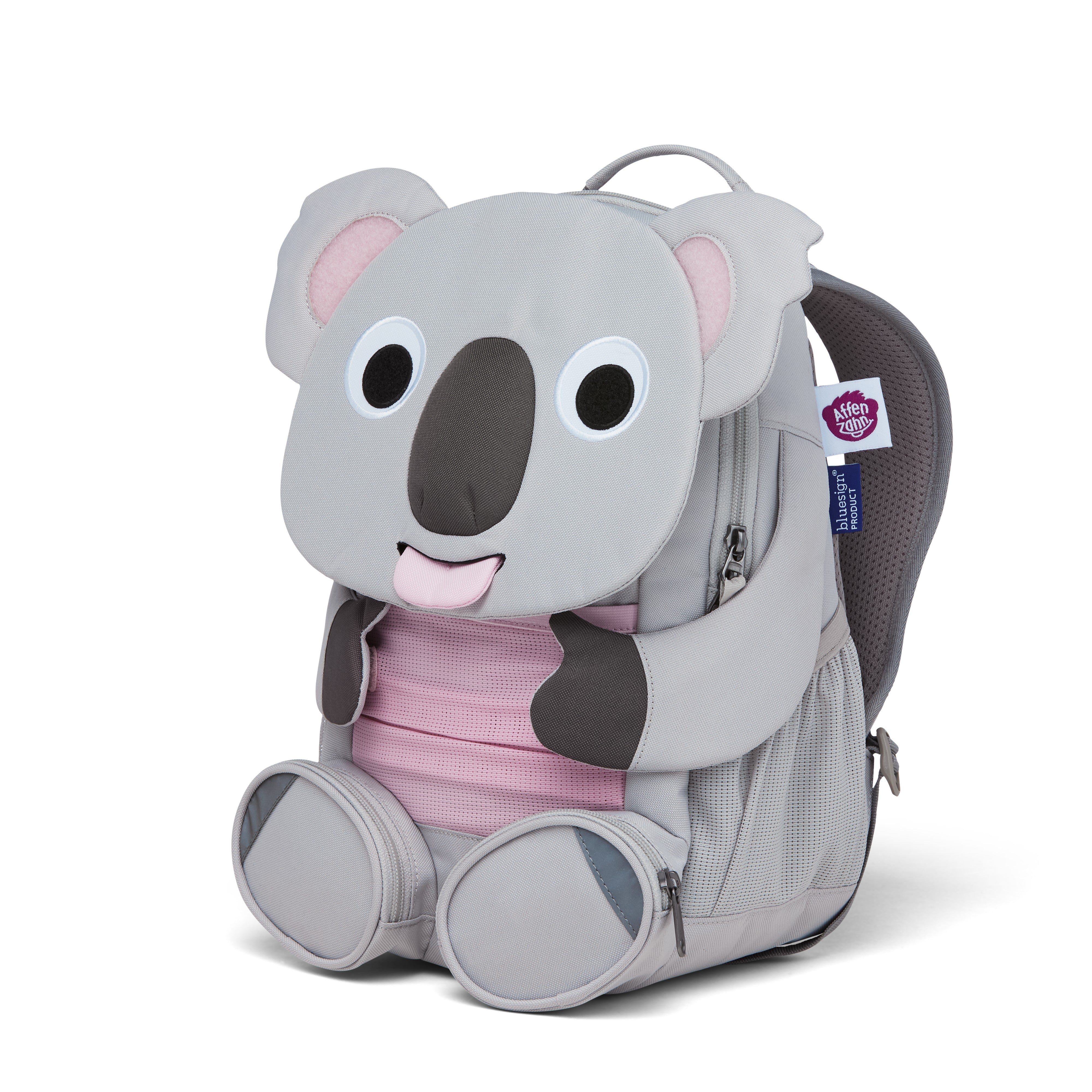 Affenzahn zainetto kids in tessuto Grigio GRANDE AMICO.KOALA