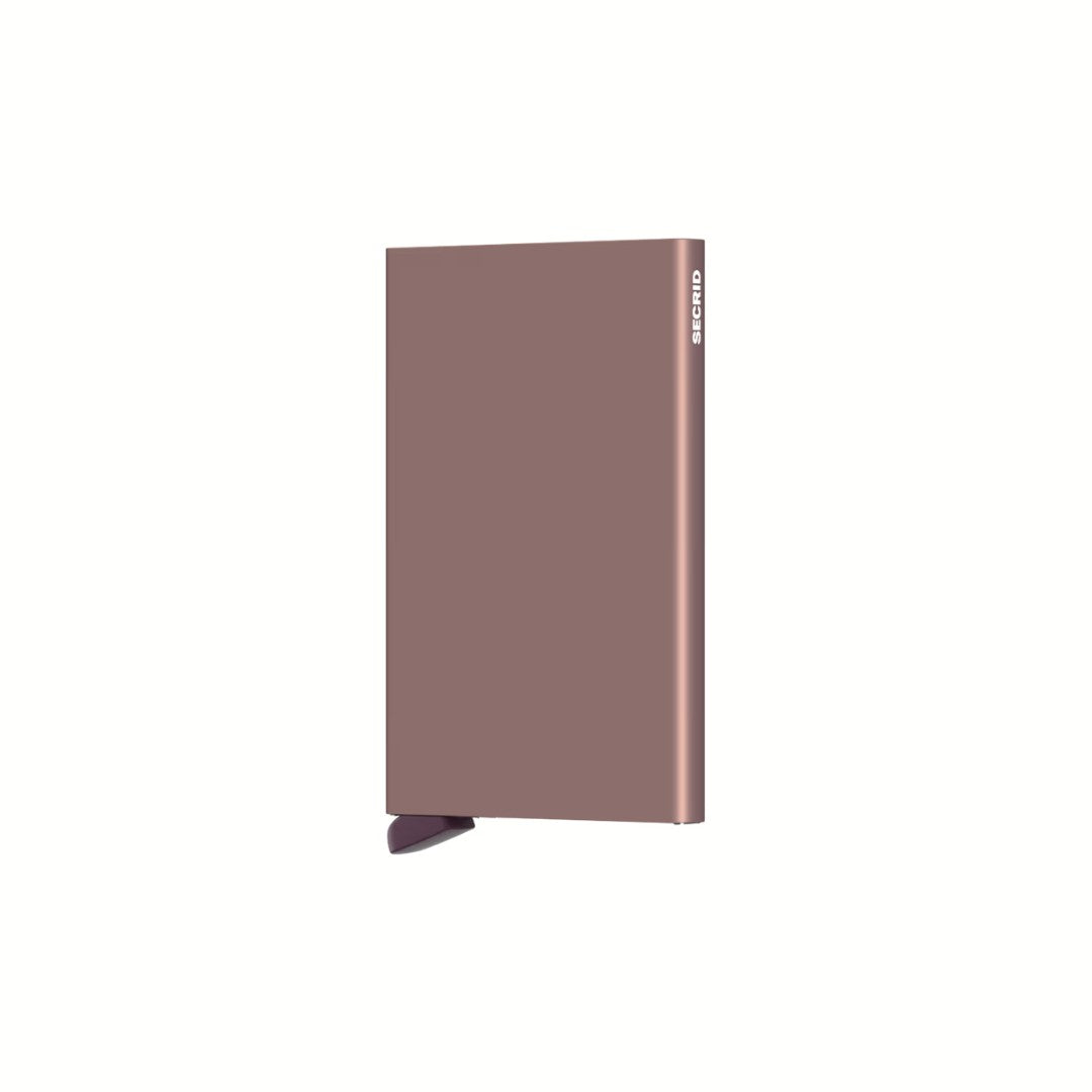 Secrid porta carte di credito in alluminio "Cardprotector" Rosa C.ROSE
