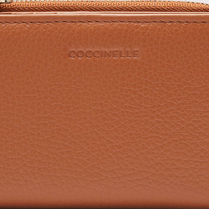 Coccinelle portafogli in pelle "Tassel" Cuoio E2MU011C101.W12 CUIR