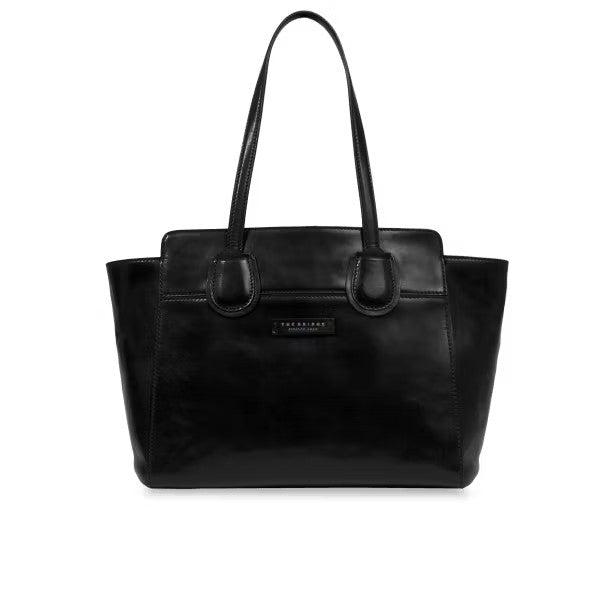 The Bridge borsa shopping in pelle "Elettra" Nero 04154401.30