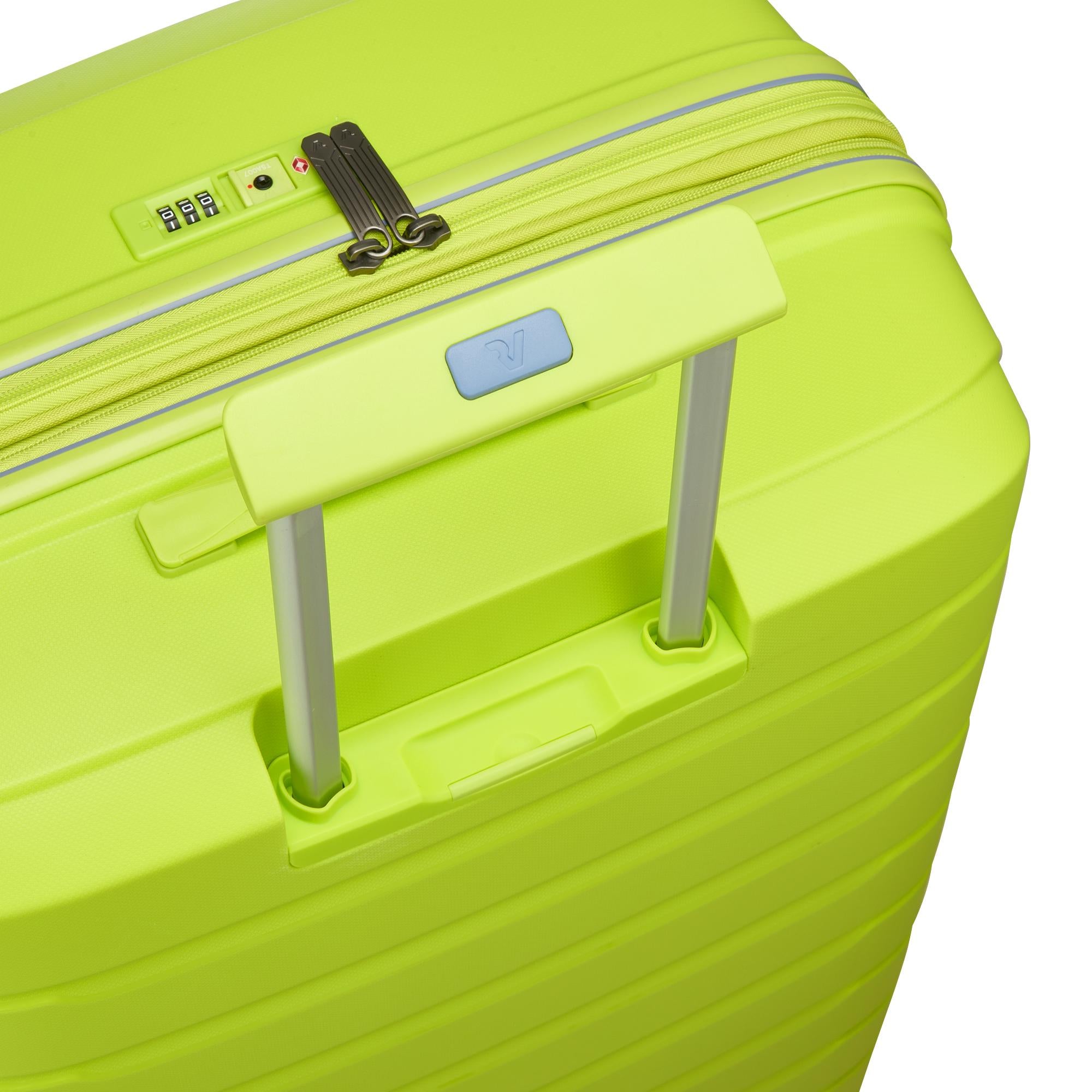 Roncato trolley grande in polipropilene "B-Flying" Giallo 418181.77 CIBER LIME