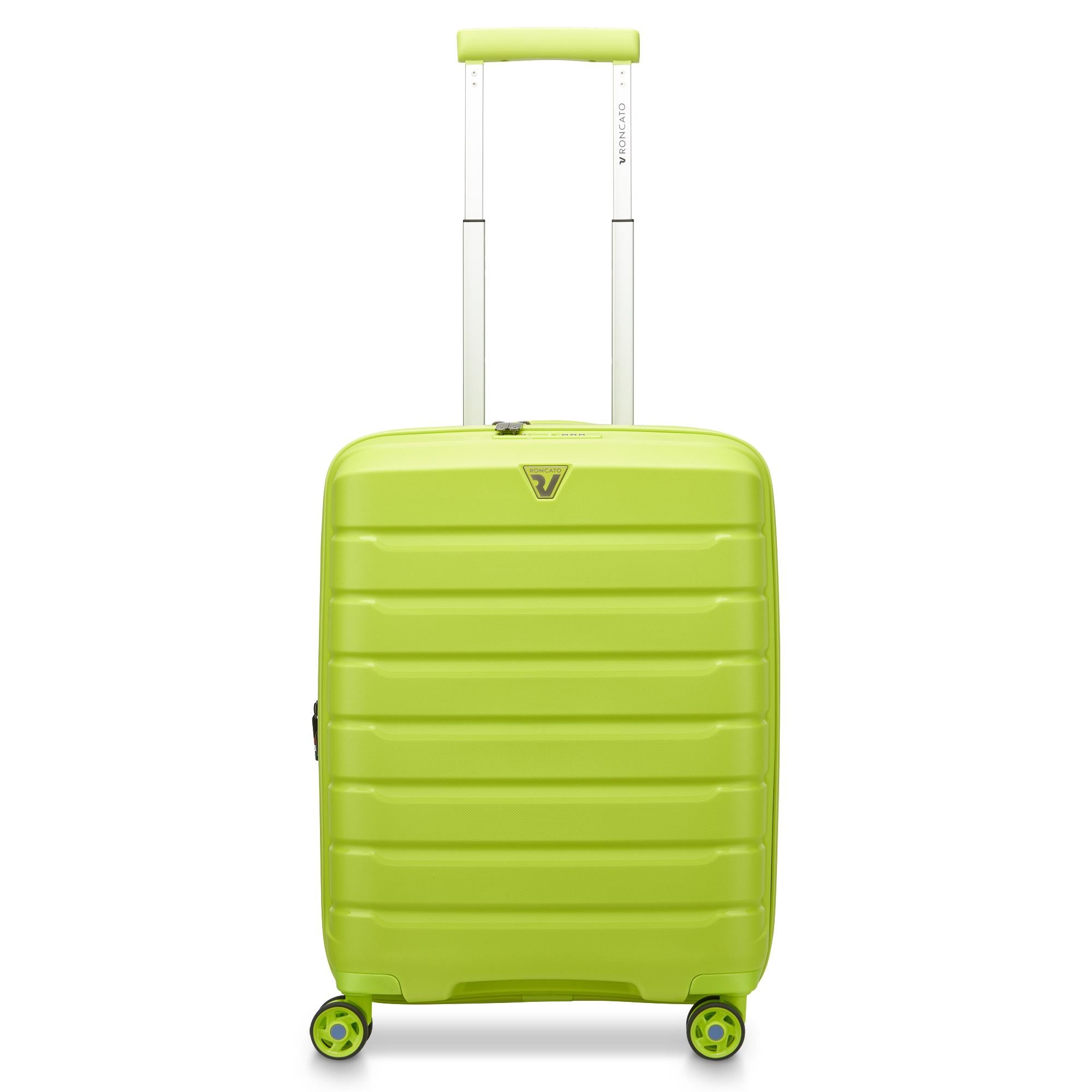 Roncato trolley cabina in polipropilene "B-Flying" Lime 418183.77 CYBER LIME