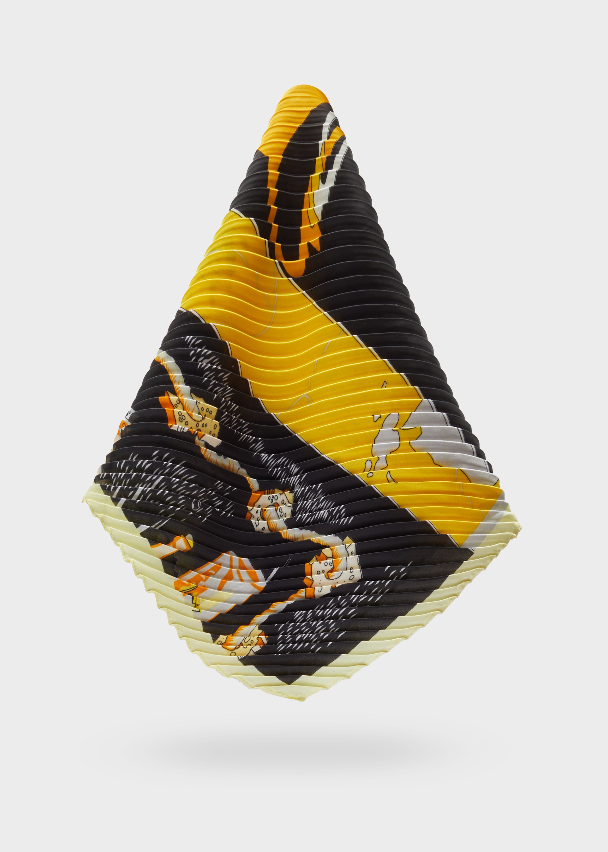 Nalì foulard in poliestere "Miranda" Multicolor BOSC0125.GIALLO