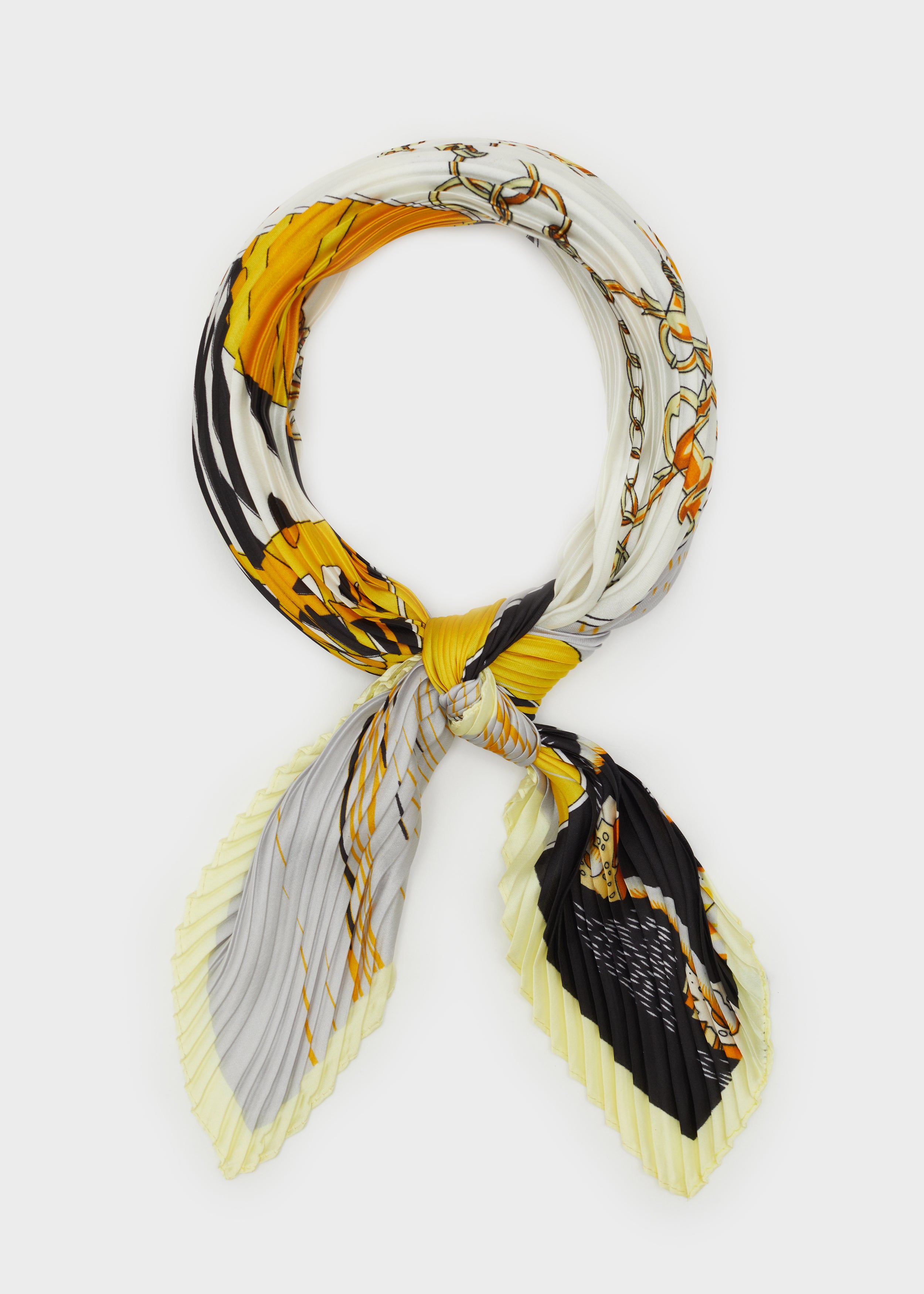 Nalì foulard in poliestere "Miranda" Multicolor BOSC0125.GIALLO