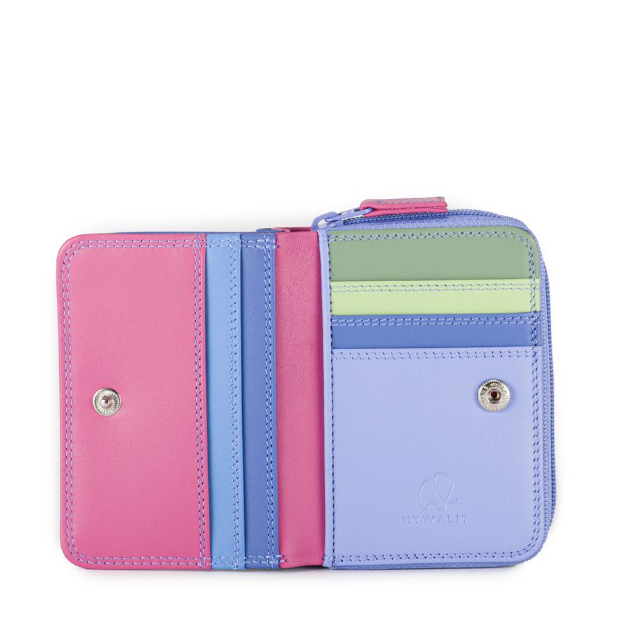 Mywalit portafogli piccolo in pelle "Classic" Multicolor 226.181 VIOLA