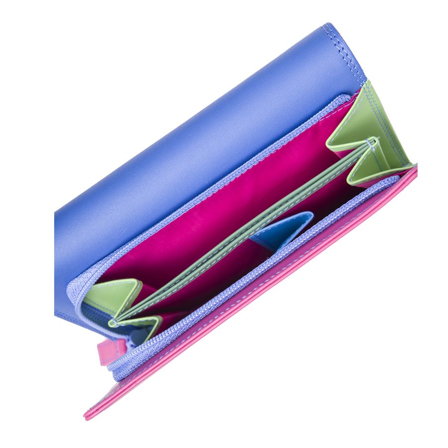 Mywalit portafogli in pelle "Classic" Multicolor 363.181 VIOLA