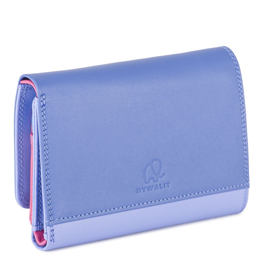 Mywalit portafogli in pelle "Classic" Multicolor 1278.181 VIOLA