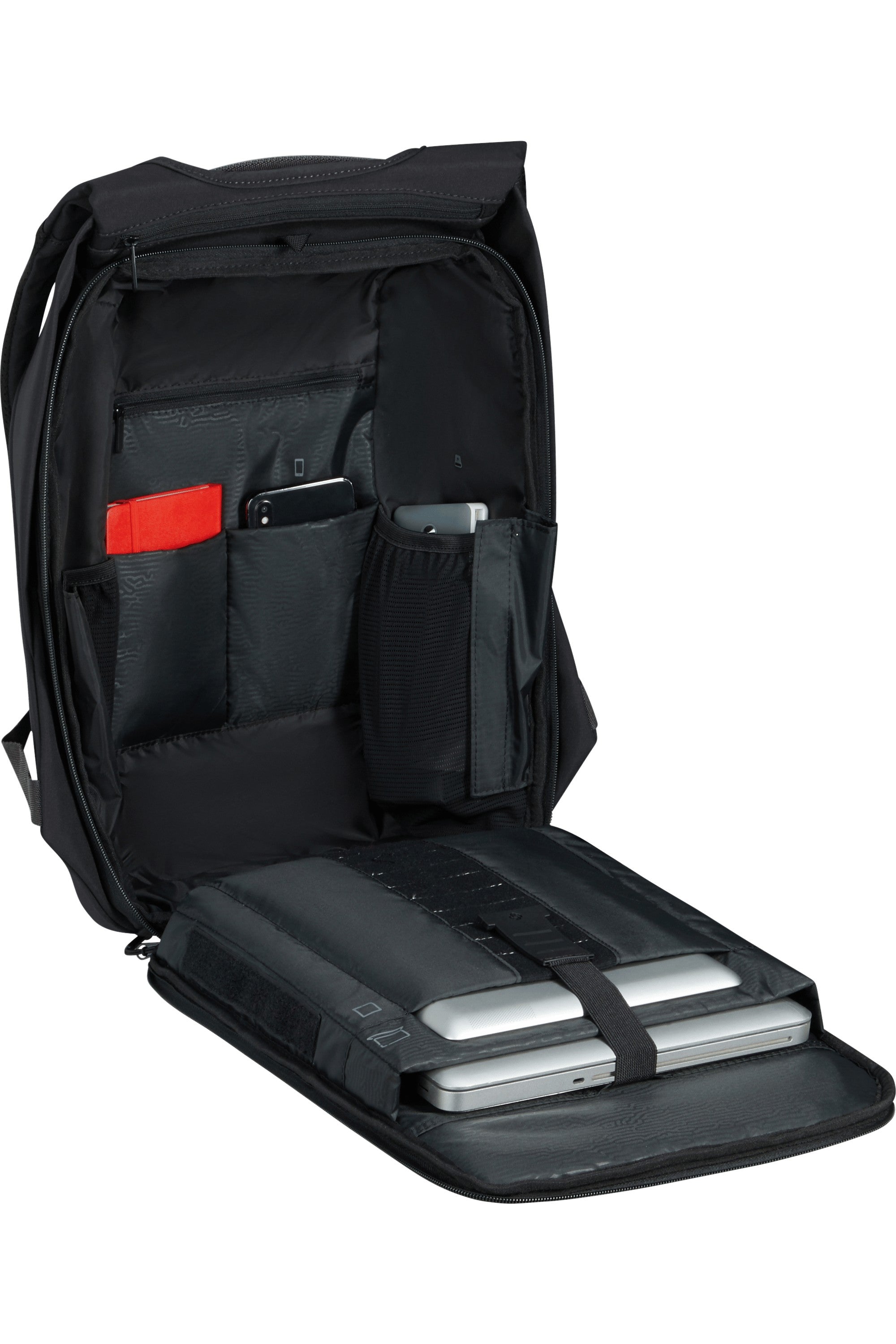 Samsonite zaino porta pc in polietilene riciclato "Securipack 2 Nero 150941.1041 BLACK