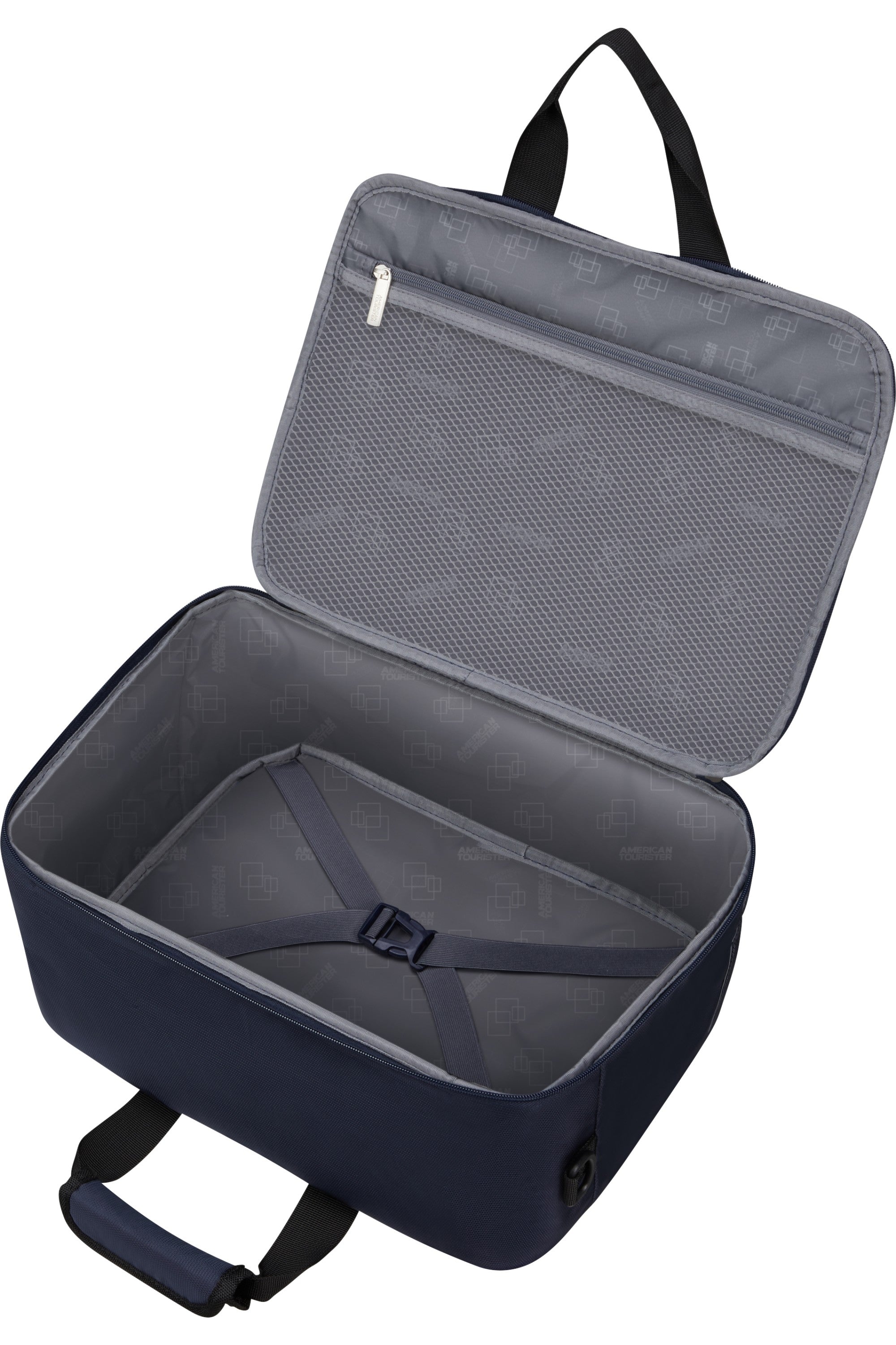 American Tourister reporter cabina in tessuto "Summerride" Blu 149502.1596 NAVY
