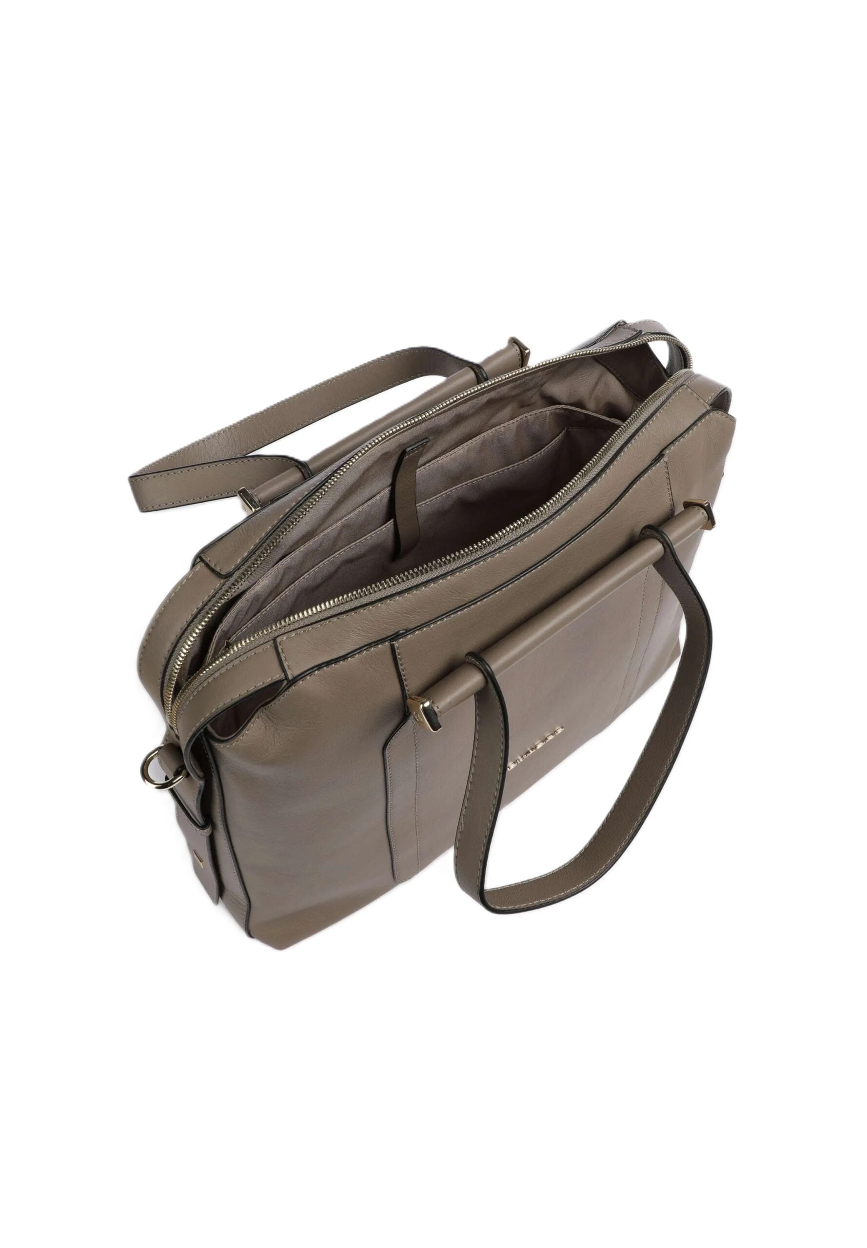 Piquadro borsa cartella da lavoro in pelle "Circle" Tortora CA4577W92.TO
