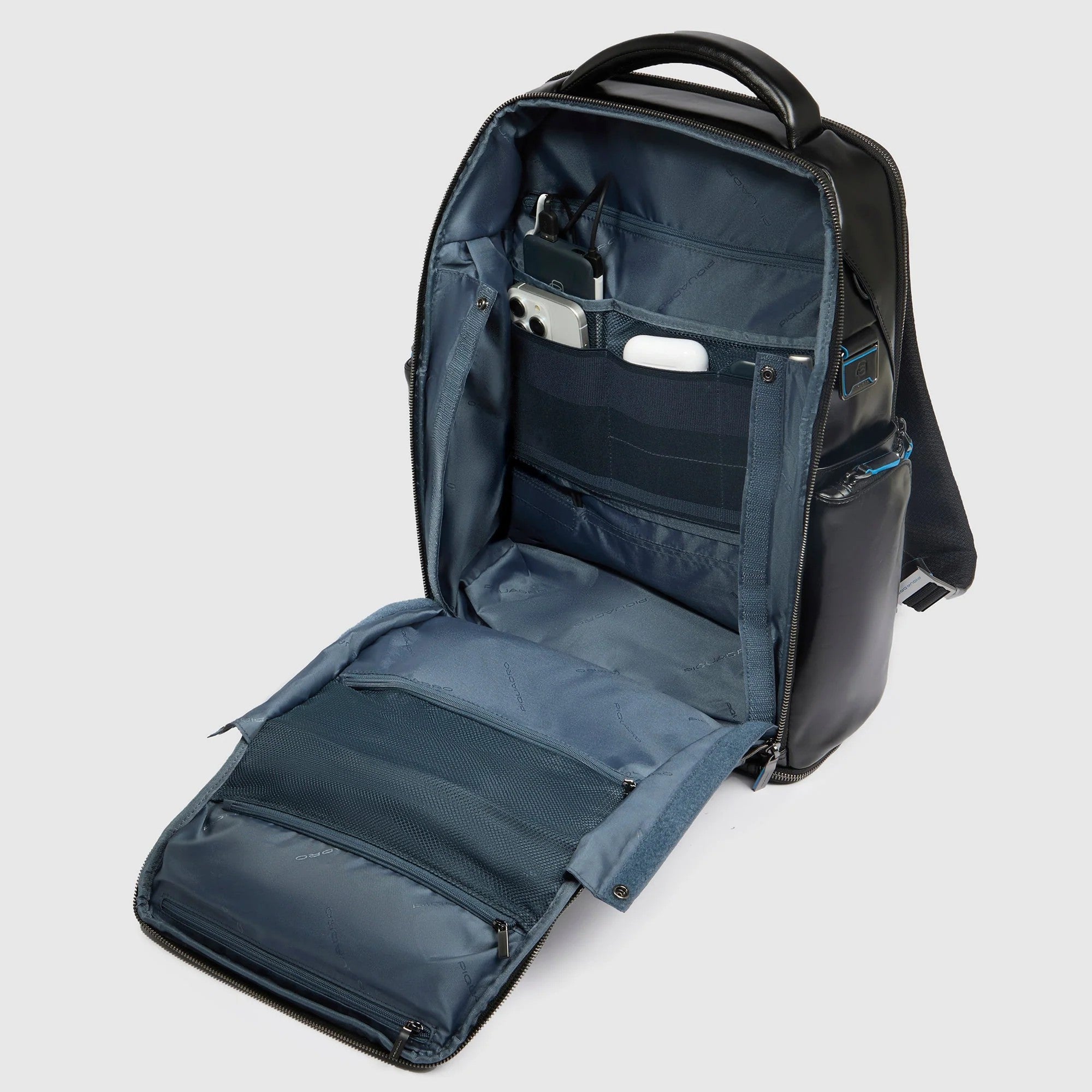 Piquadro zaino in pelle "Blue Square" CA6592B2BM.BLU2