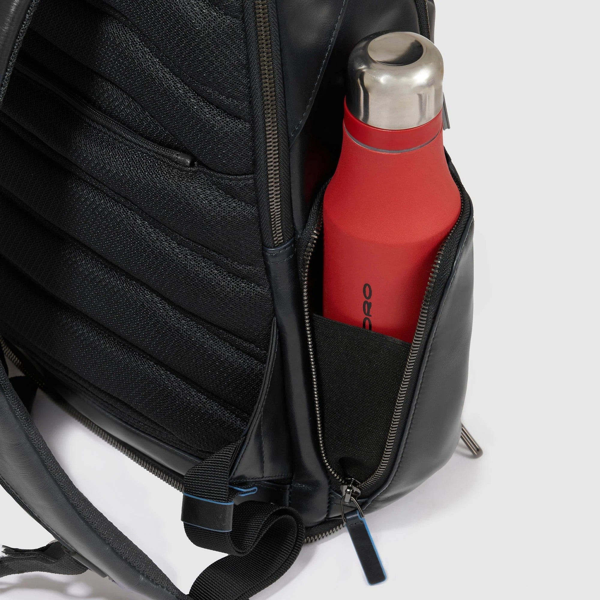 Piquadro zaino in pelle "Blue Square" Marrone CA6592B2BM.MO