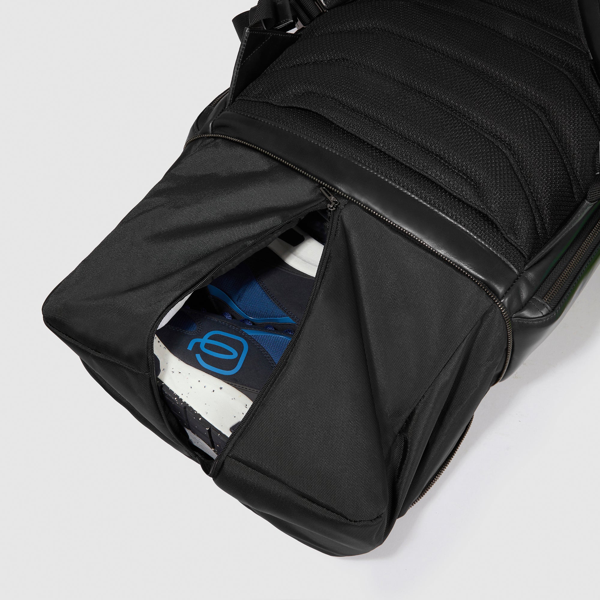 Piquadro zaino in pelle "Blue Square" Marrone CA6592B2BM.MO