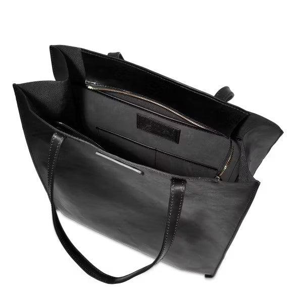 The Bridge borsa shopping in pelle "Mirra" Nero 04130401.30