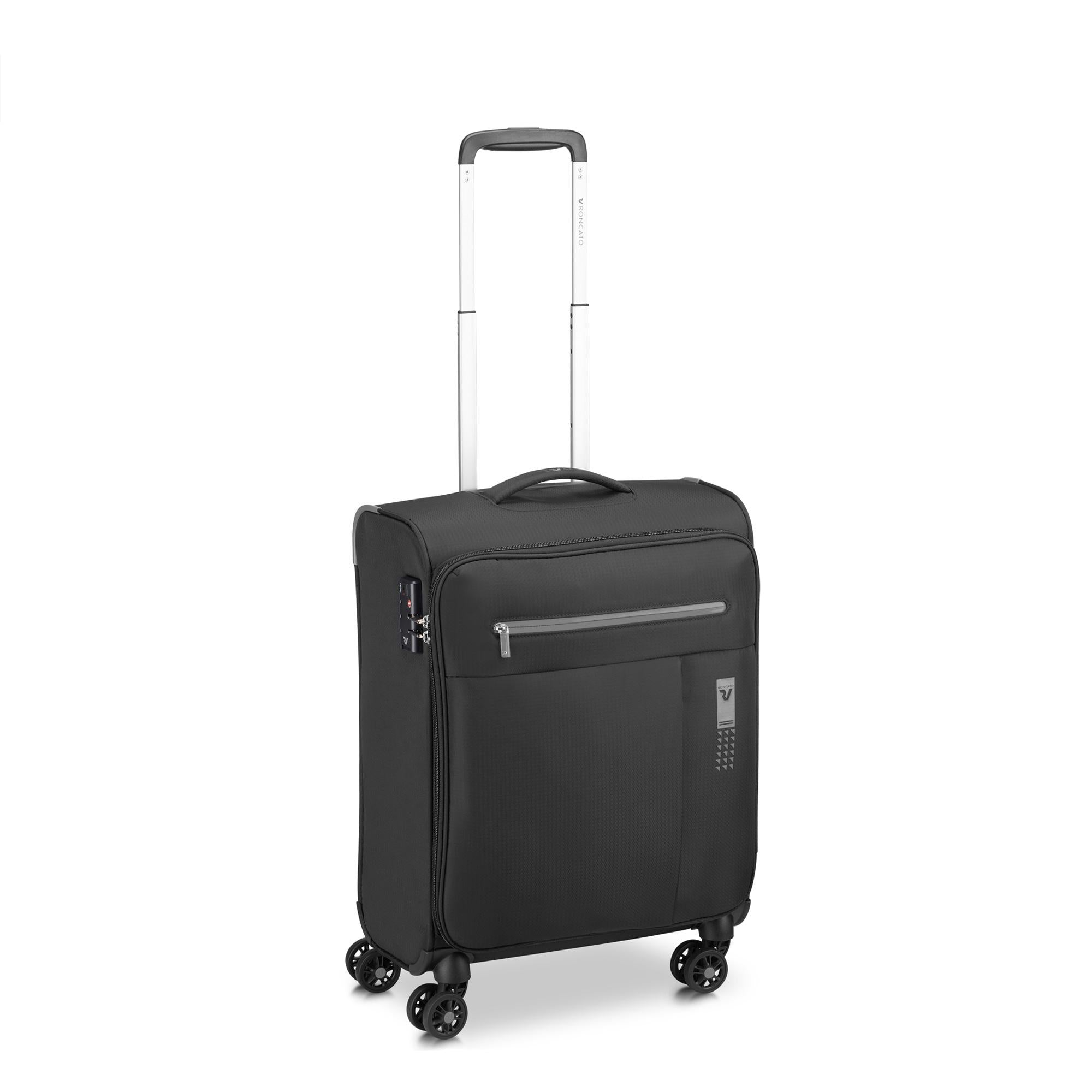 Roncato trolley cabina in tessuto "Lite Soft" Nero 414746.81 NERO FUMO