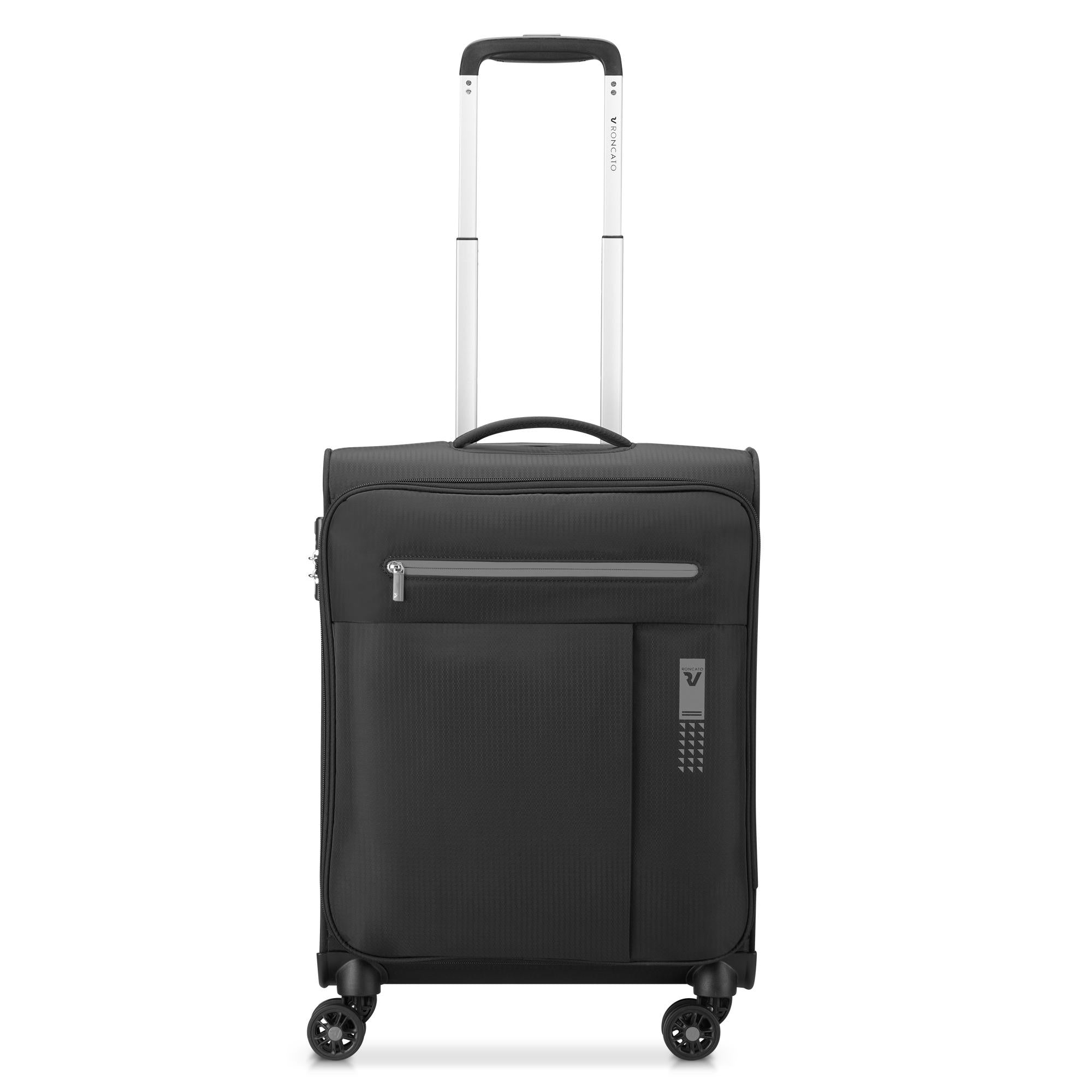 Roncato trolley cabina in tessuto "Lite Soft" Nero 414746.81 NERO FUMO