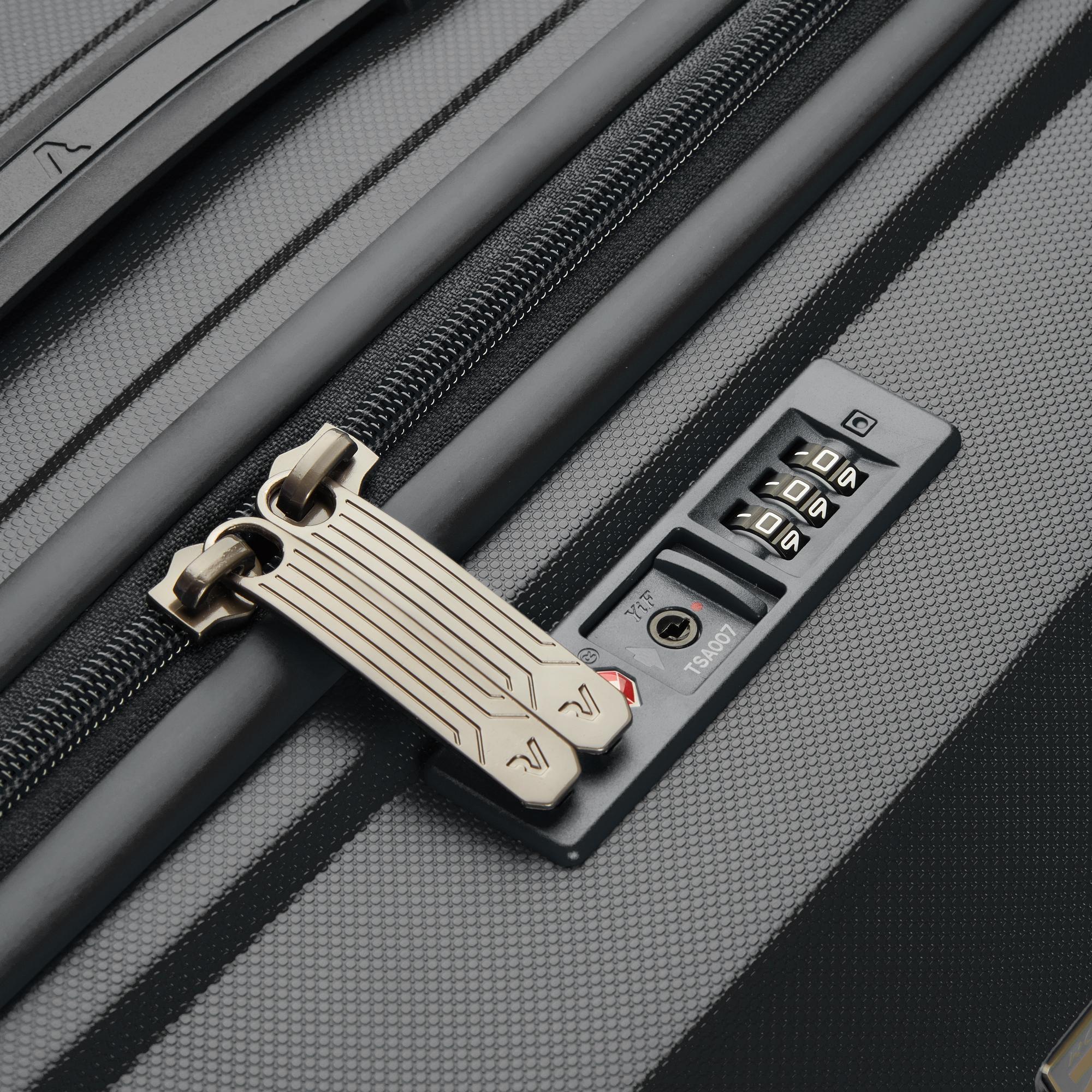 Roncato trolley medio in polipropilene "B-Flying Trunk" Nero 417987.01 NERO