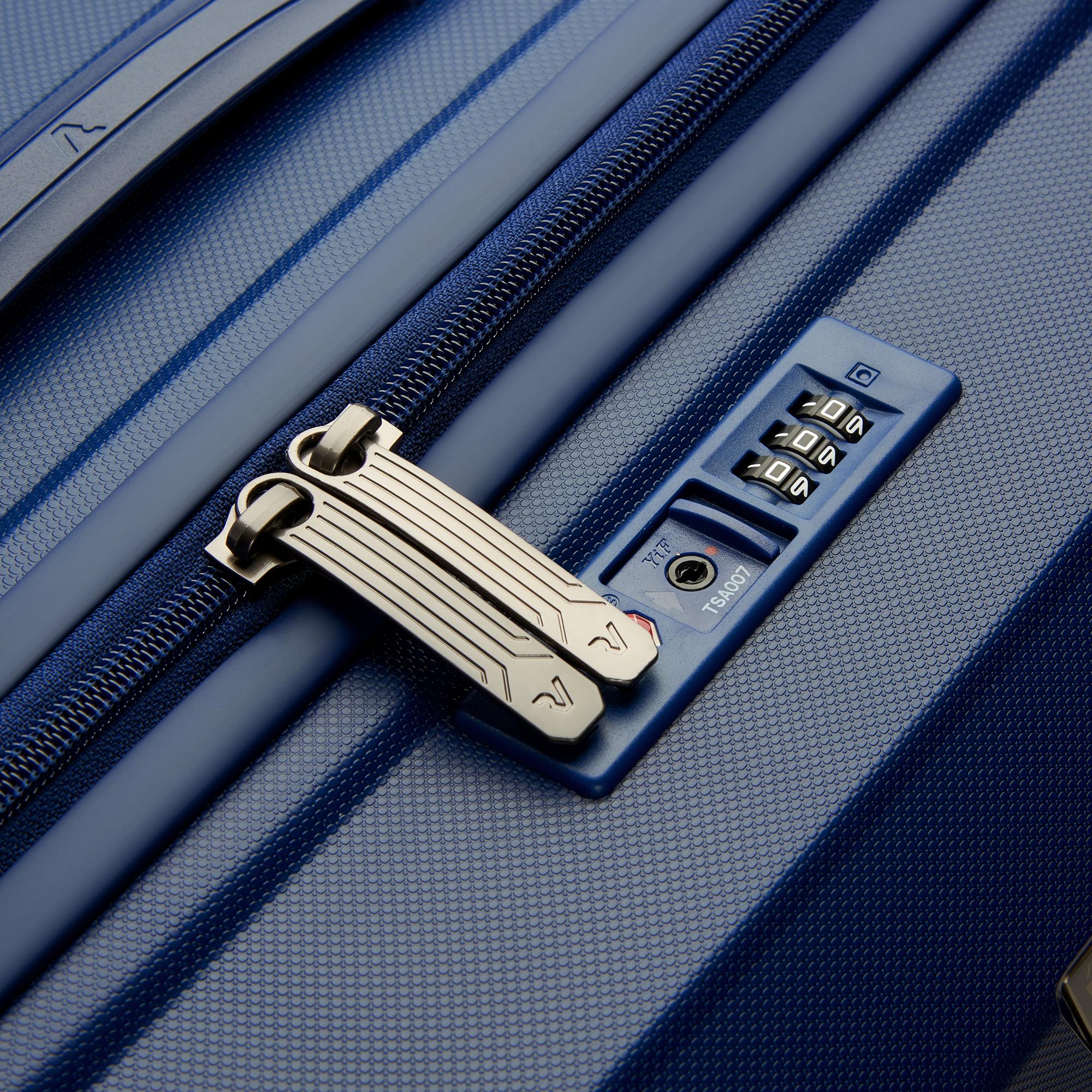 Roncato trolley grande in polipropilene "B-Flying Trunk" Blu 417986.23 NOTTE