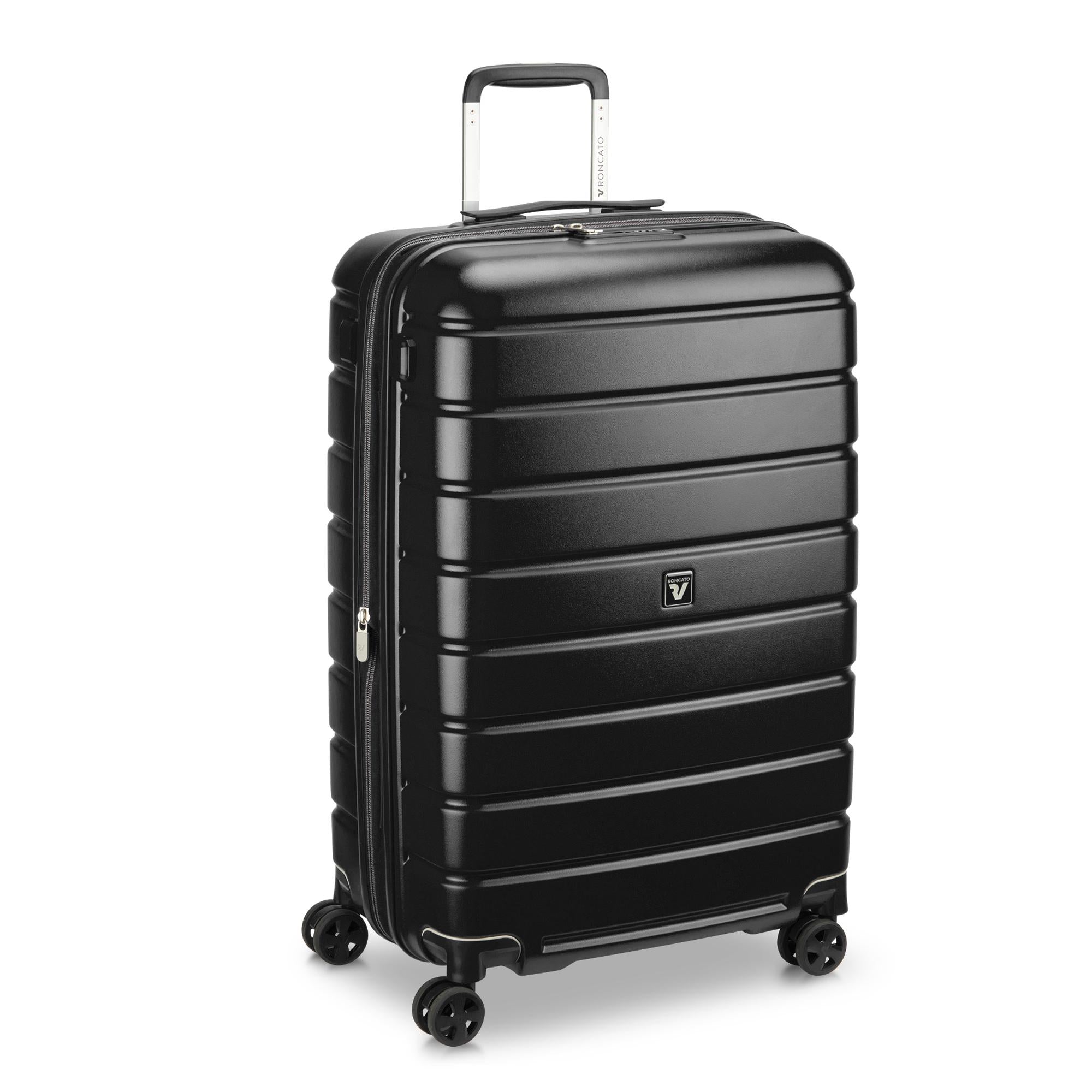 Roncato trolley grande in polipropilene "Relife" Nero 463451.01 NERO