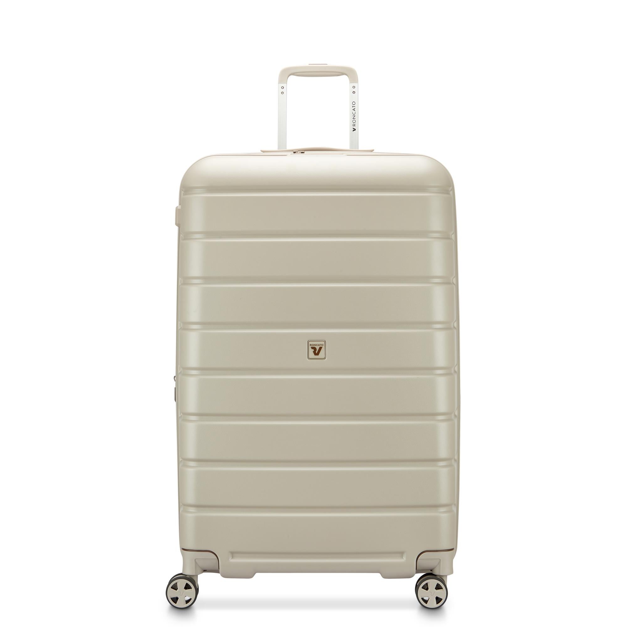 Roncato trolley grande in polipropilene "Relife" Beige 463451.14 SABBIA