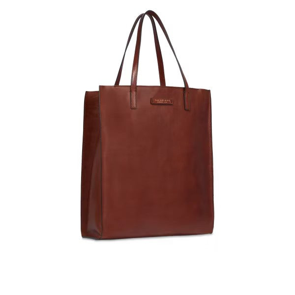 The Bridge borsa shopping in pelle "Mirra" Marrone 04130401.14