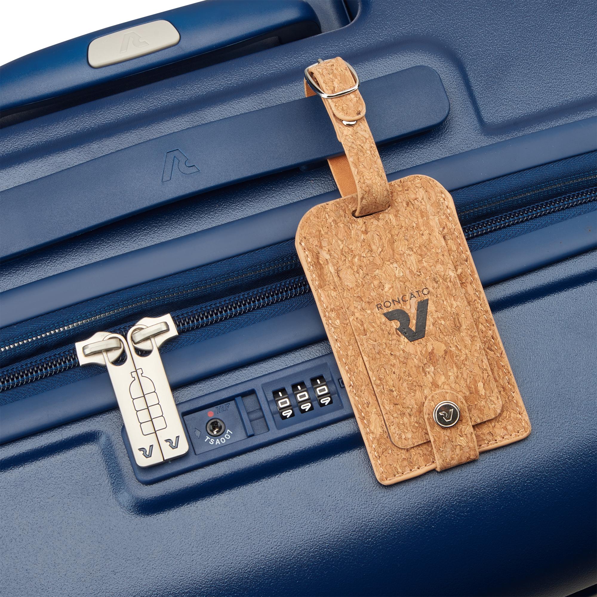 Roncato trolley cabina in polipropilene "Relife" Blu 463453.23 NOTTE
