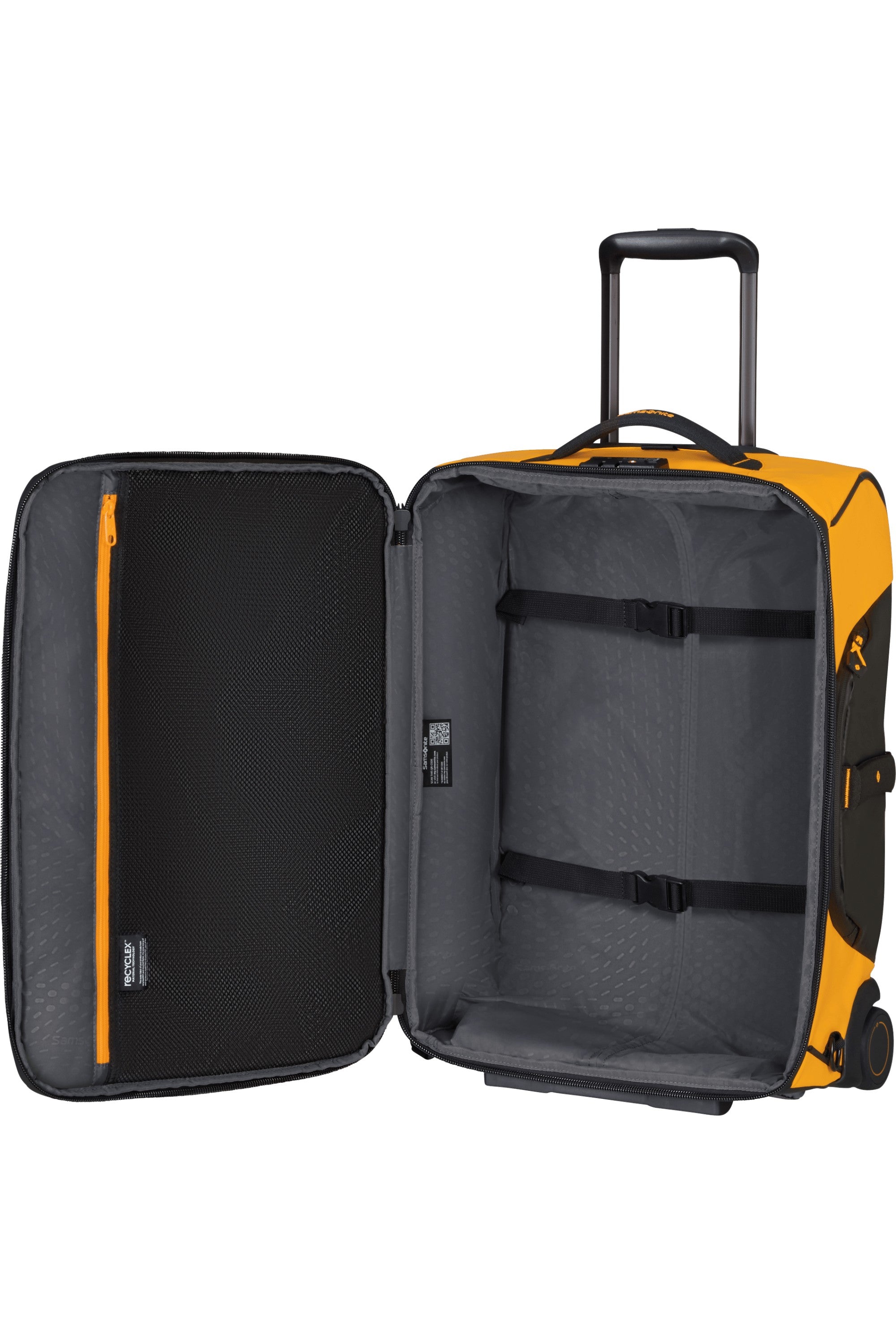 Samsonite zaino trolley in tessuto "Ecodiver" Giallo 140882.1924 YELLOW