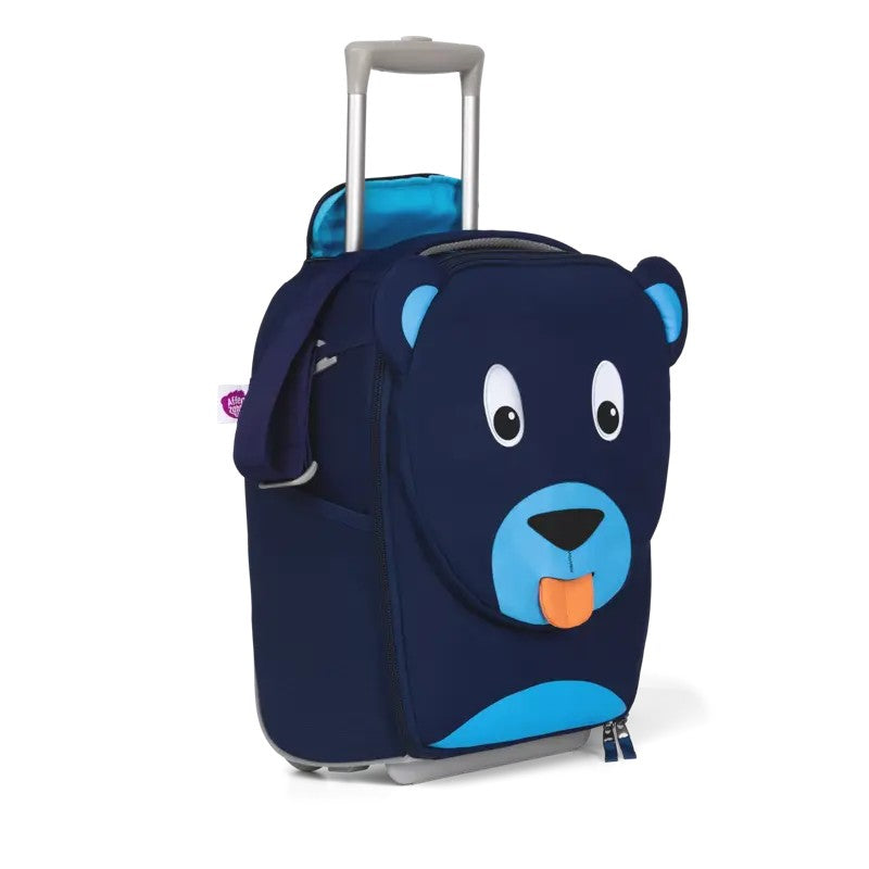 AFFENZAHN trolley kids in tessuto Blu TROLLEY.ORSO