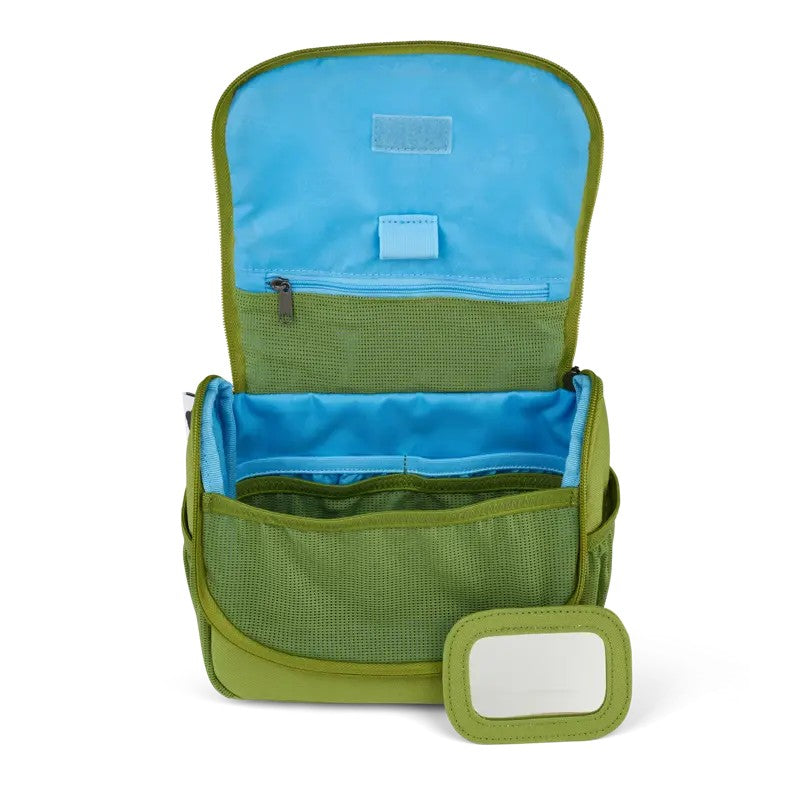 AFFENZAHN beauty kids in tessuto Verde BEAUTY CASE.DRAGO