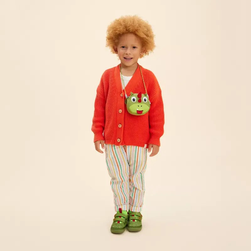 Affenzahn borsa a tracolla kids in tessuto Verde TRACOLLINA.DRAGO