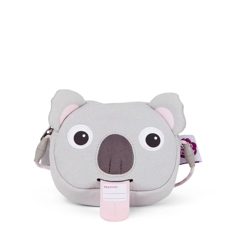 Affenzahn borsa a tracolla kids in tessuto Grigio TRACOLLINA.KOALA