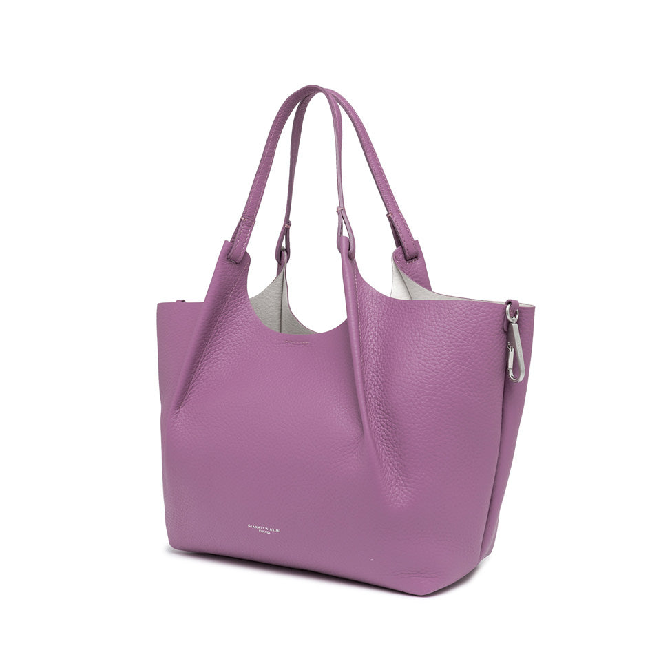 Gianni Chiarini borsa shopping in pelle "Dua" Viola BS9720RNGDBL.13319 ARGYLE PURP