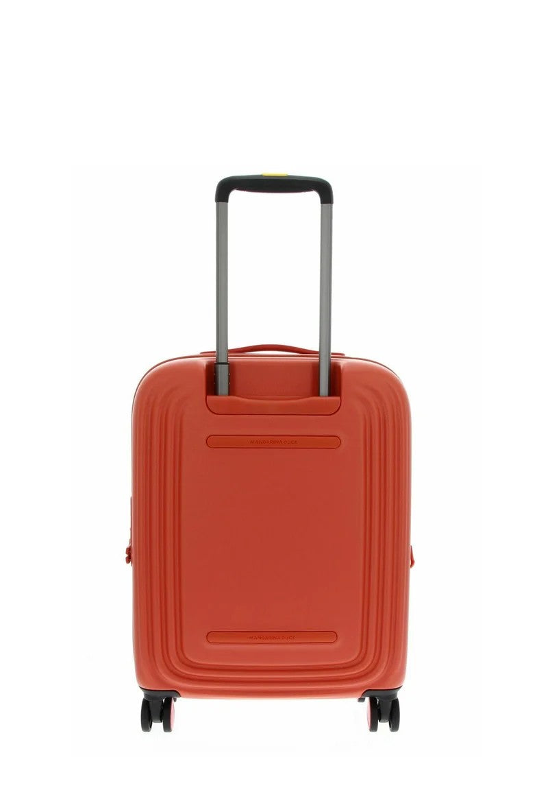 Mandarina Duck trolley cabina espandibile in policarbonato "Logoduck" Arancione SZV24.A39 GINGER