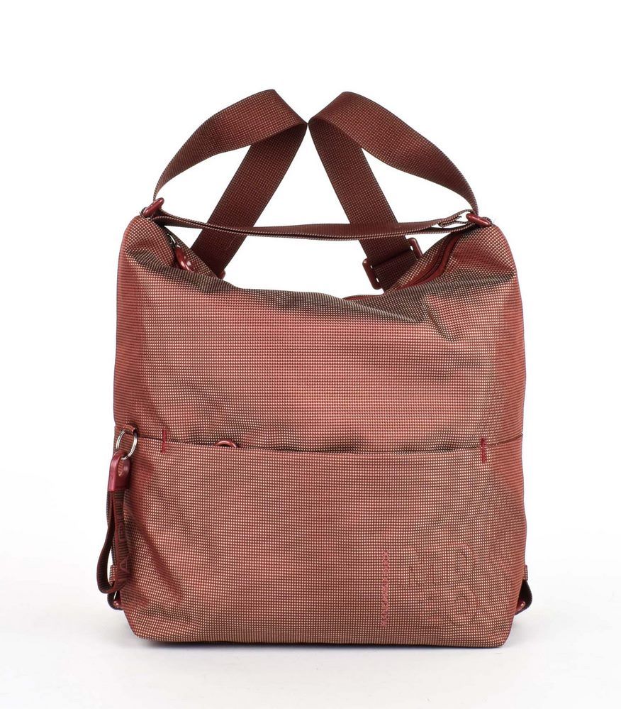 Mandarina Duck borsa zaino in tessuto "MD20" Marrone QMT38.06E CARAMEL CAFE