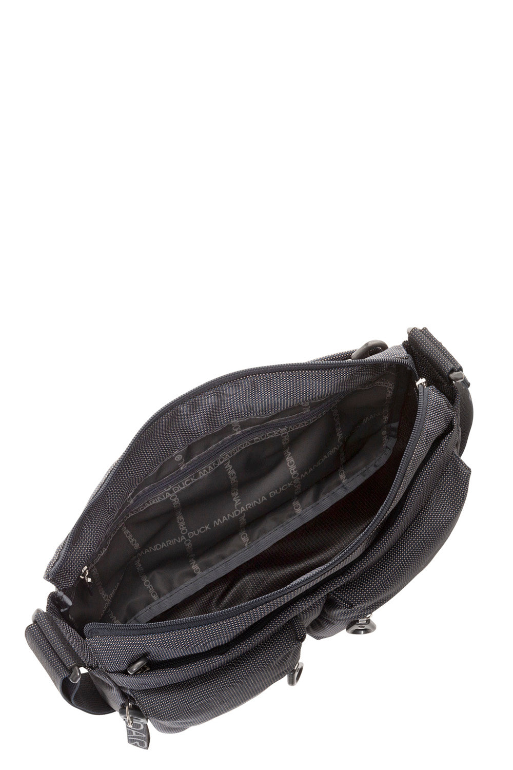 Mandarina Duck borsa a tracolla in tessuto "MD20" Grigio QMTX5.465 STEEL