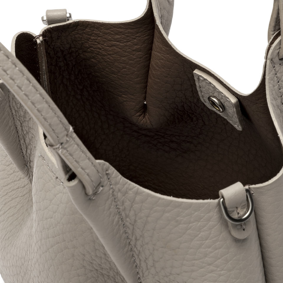 Gianni Chiarini borsa a mano in pelle "Dua" Avorio BS9718RNGDBL.13138 LAMB-CASTOR