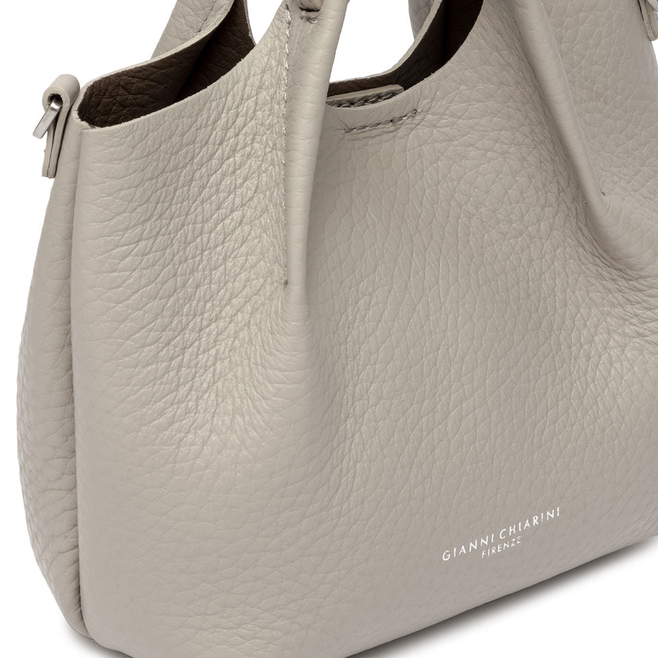 Gianni Chiarini borsa a mano in pelle "Dua" Avorio BS9718RNGDBL.13138 LAMB-CASTOR
