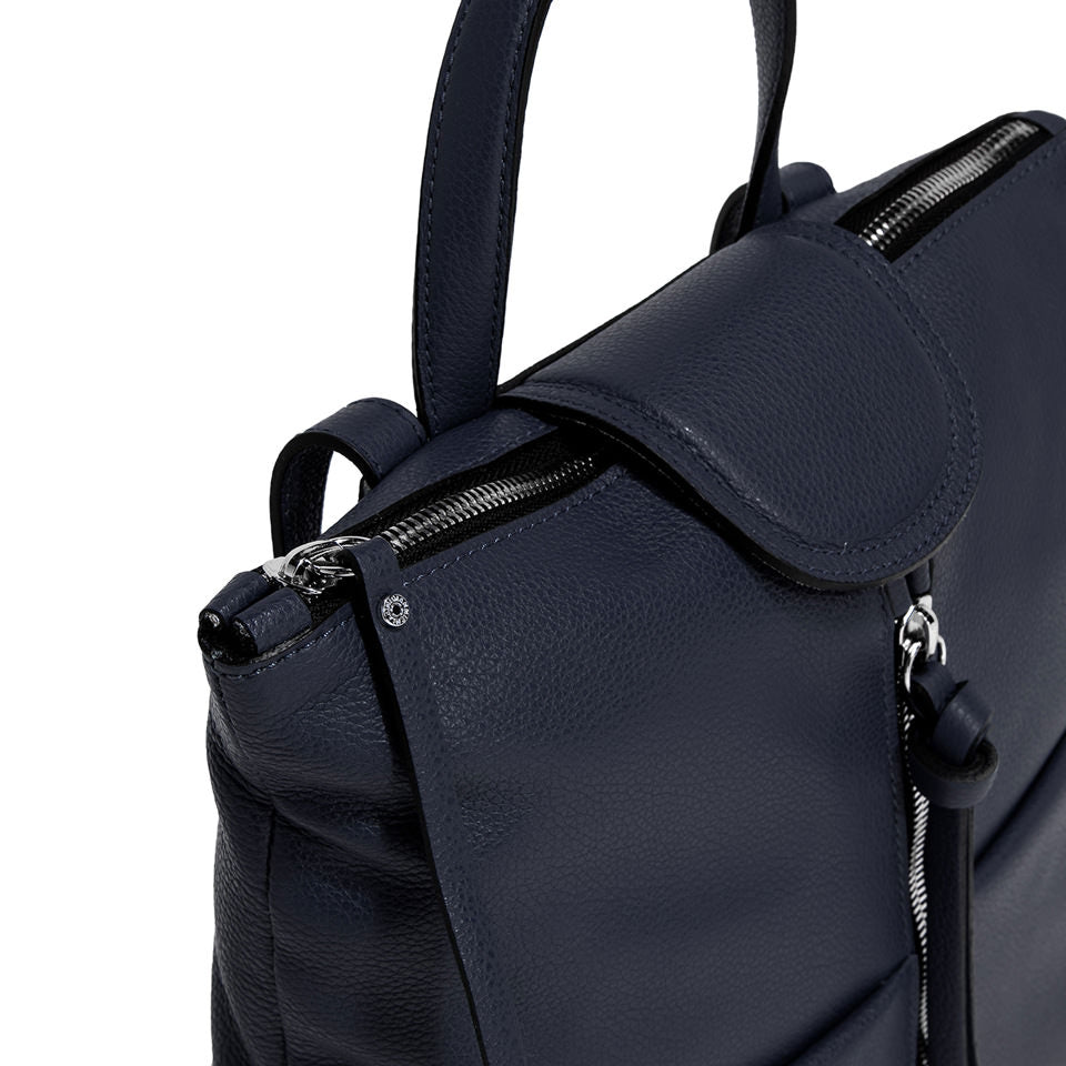Gianni Chiarini zaino in pelle "Giada" Blu ZN7040COMM-GRN.0208 NAVY