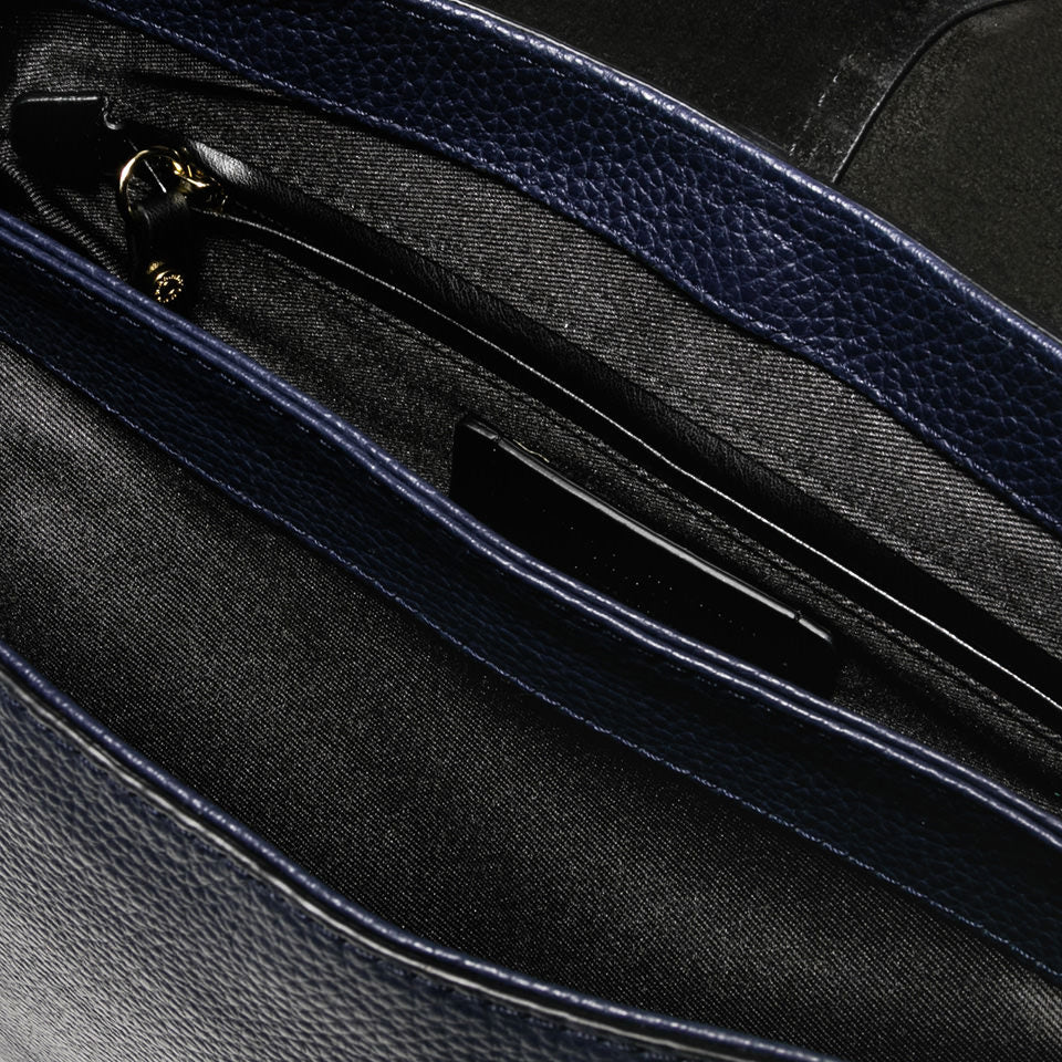 Gianni Chiarini borsa a tracolla in pelle "Helena Round" Blu BS6036COMM GRN-NA.0208 NAVY