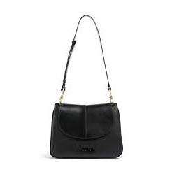 The Bridge borsa a spalla in pelle "Elisabetta" Nero 042714BX.30