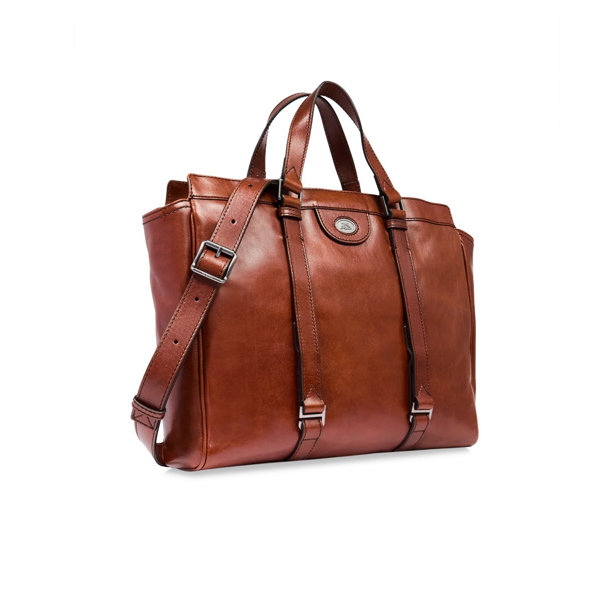 The Bridge borsa cartella da lavoro in pelle "Fabio" Marrone 06312401.1A