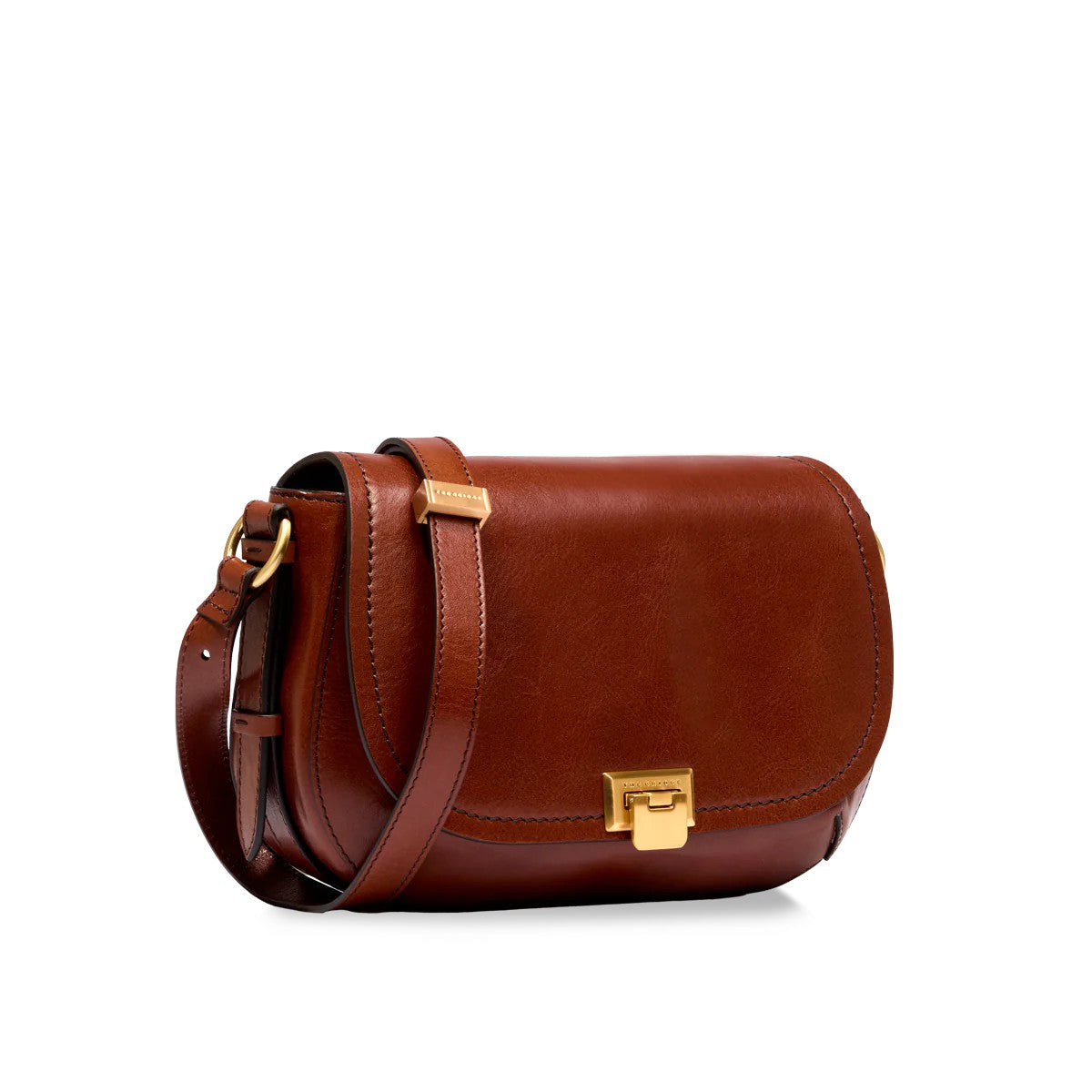 The Bridge borsa a tracolla in pelle "Federica" Marrone 04211401.14