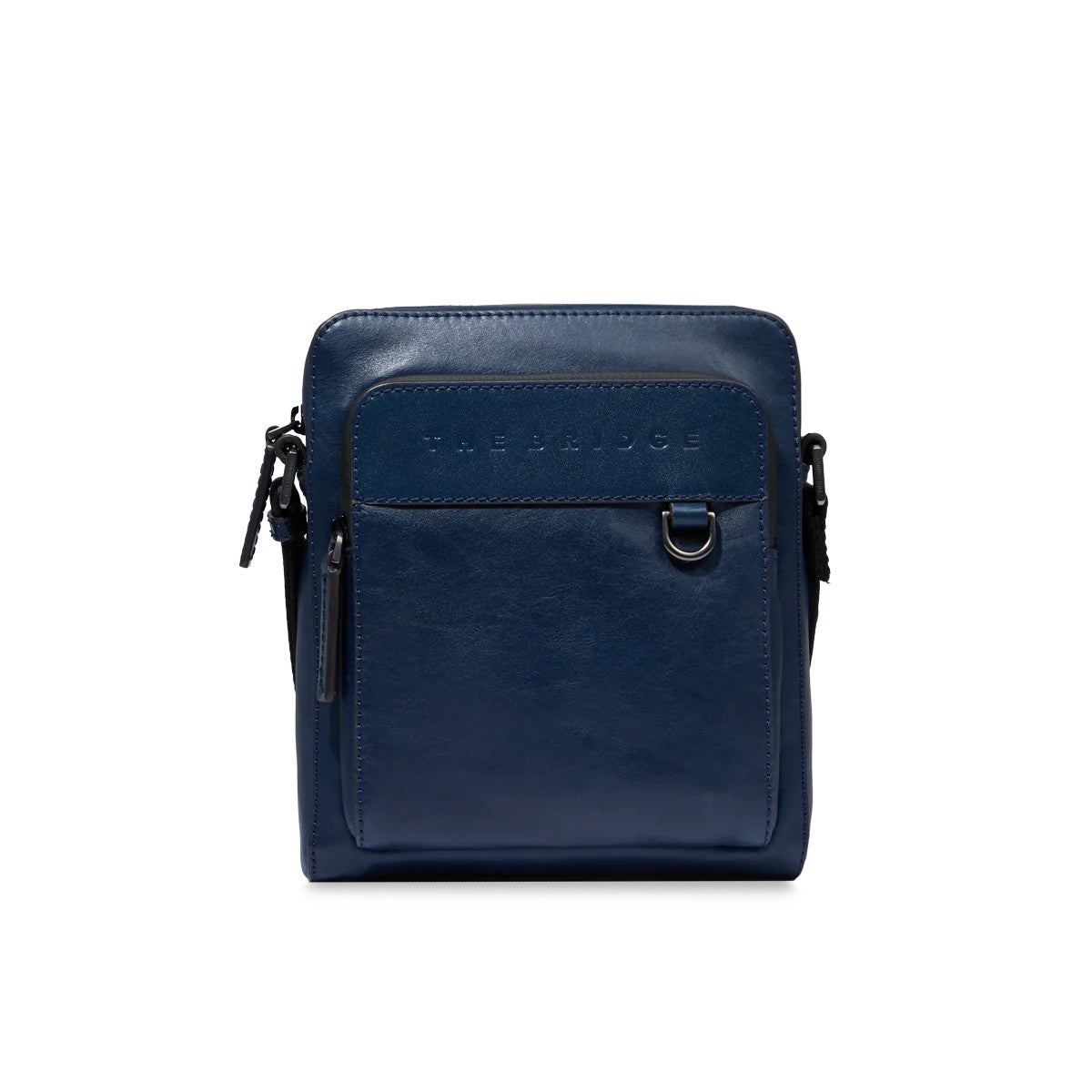 The Bridge borsello in pelle "Damiano" Blu 053413EX.45
