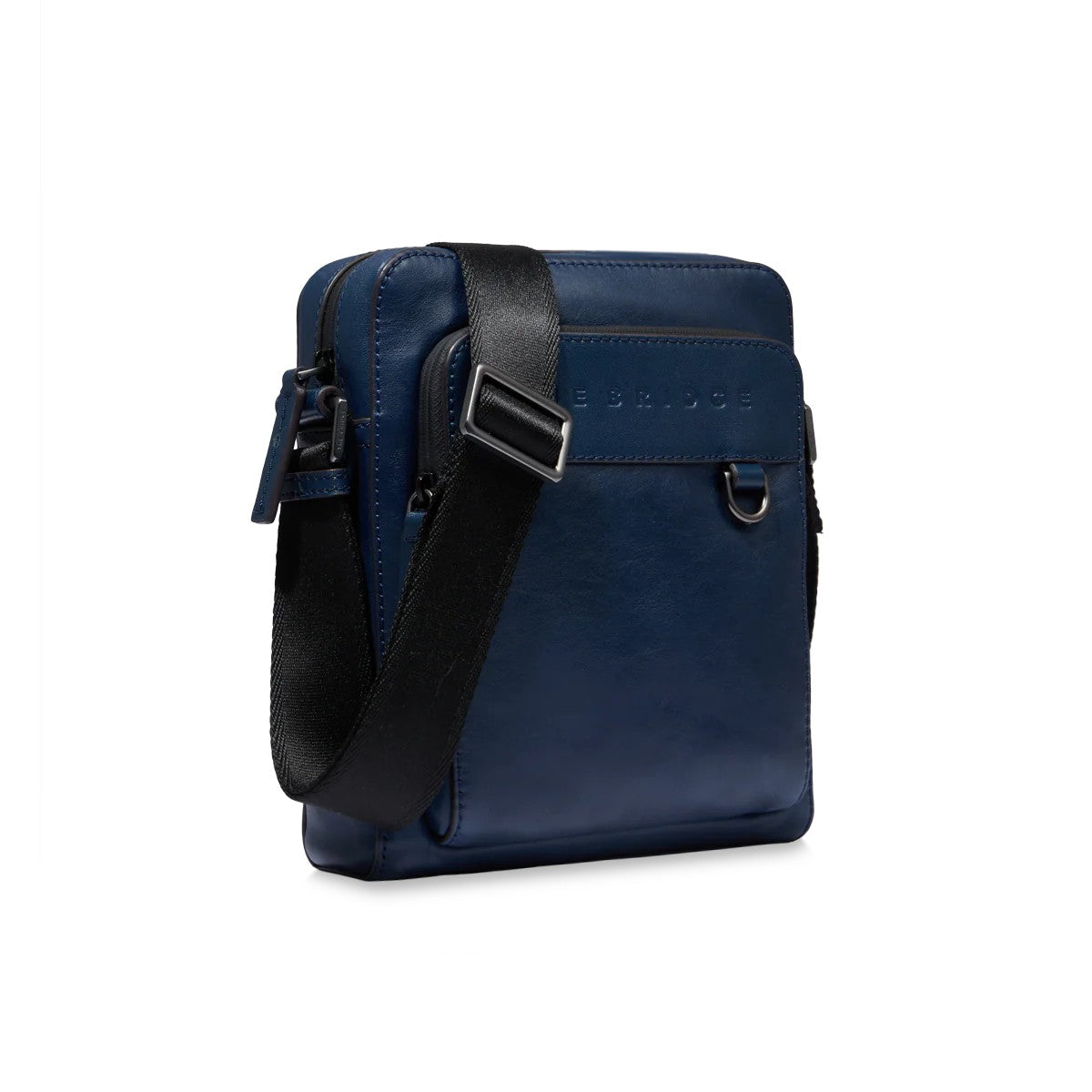 The Bridge borsello in pelle "Damiano" Blu 053413EX.45