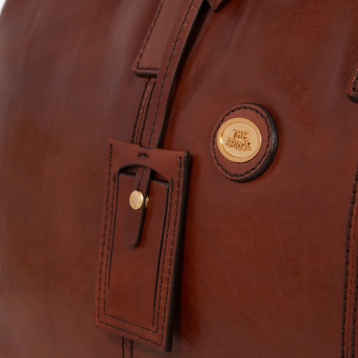 The Bridge borsone in pelle "Story" Marrone 07413501.14