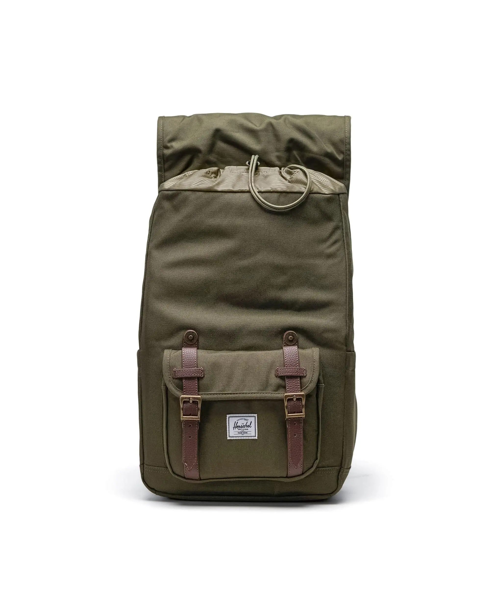 Herschel zaino in tessuto "Little America Mid" Verde LITTLE AMERICA MID.IVY GREEN