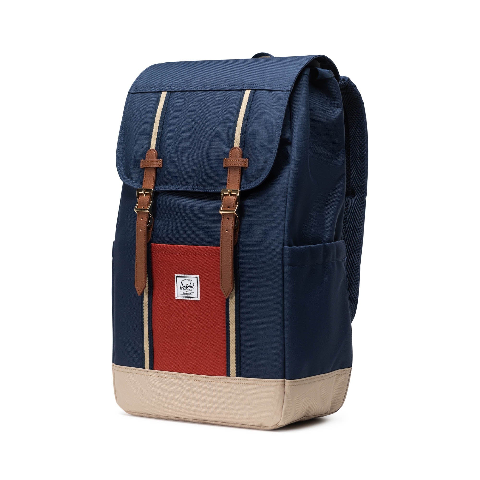 Herschel zaino in tessuto "Retreat" Multicolor RETREAT.IRIS/RED/TWILL